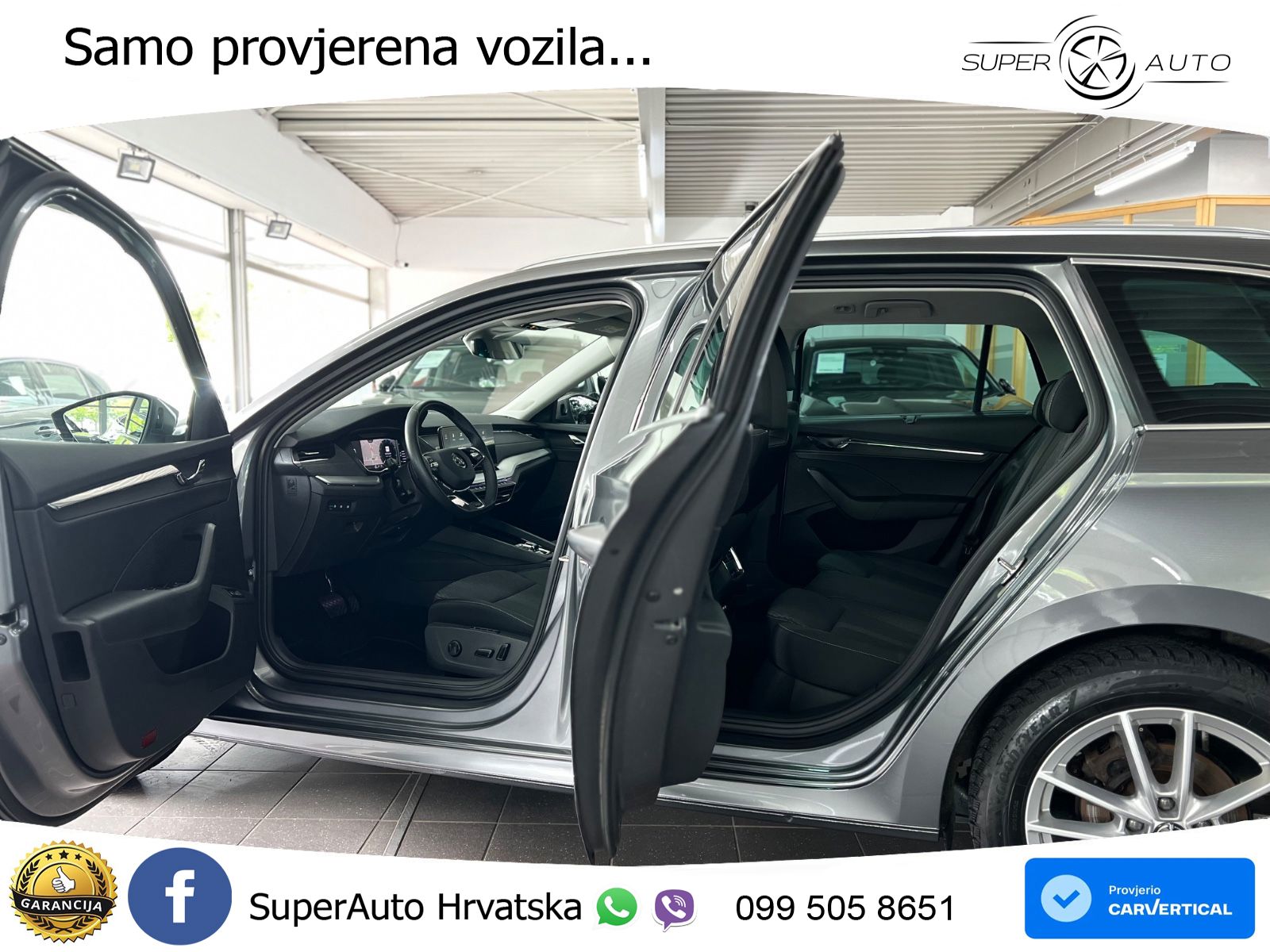 Škoda Octavia Combi 2.0 TDI (150 KS) DSG LED+GR SJED+ACC