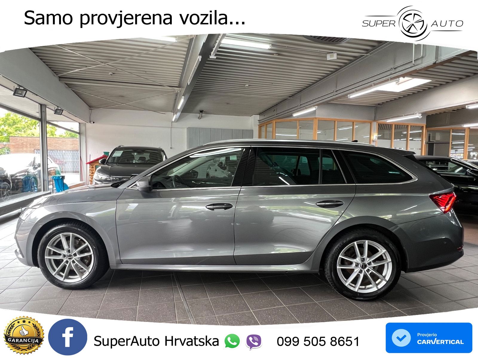 Škoda Octavia Combi 2.0 TDI (150 KS) DSG LED+GR SJED+ACC