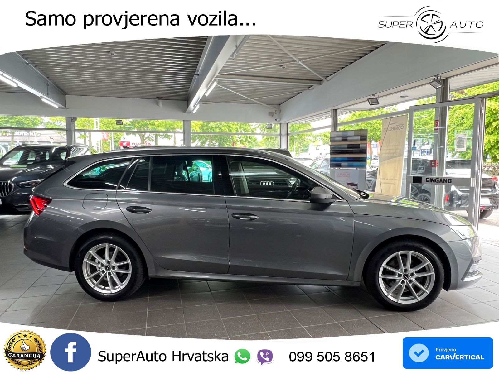 Škoda Octavia Combi 2.0 TDI (150 KS) DSG LED+GR SJED+ACC