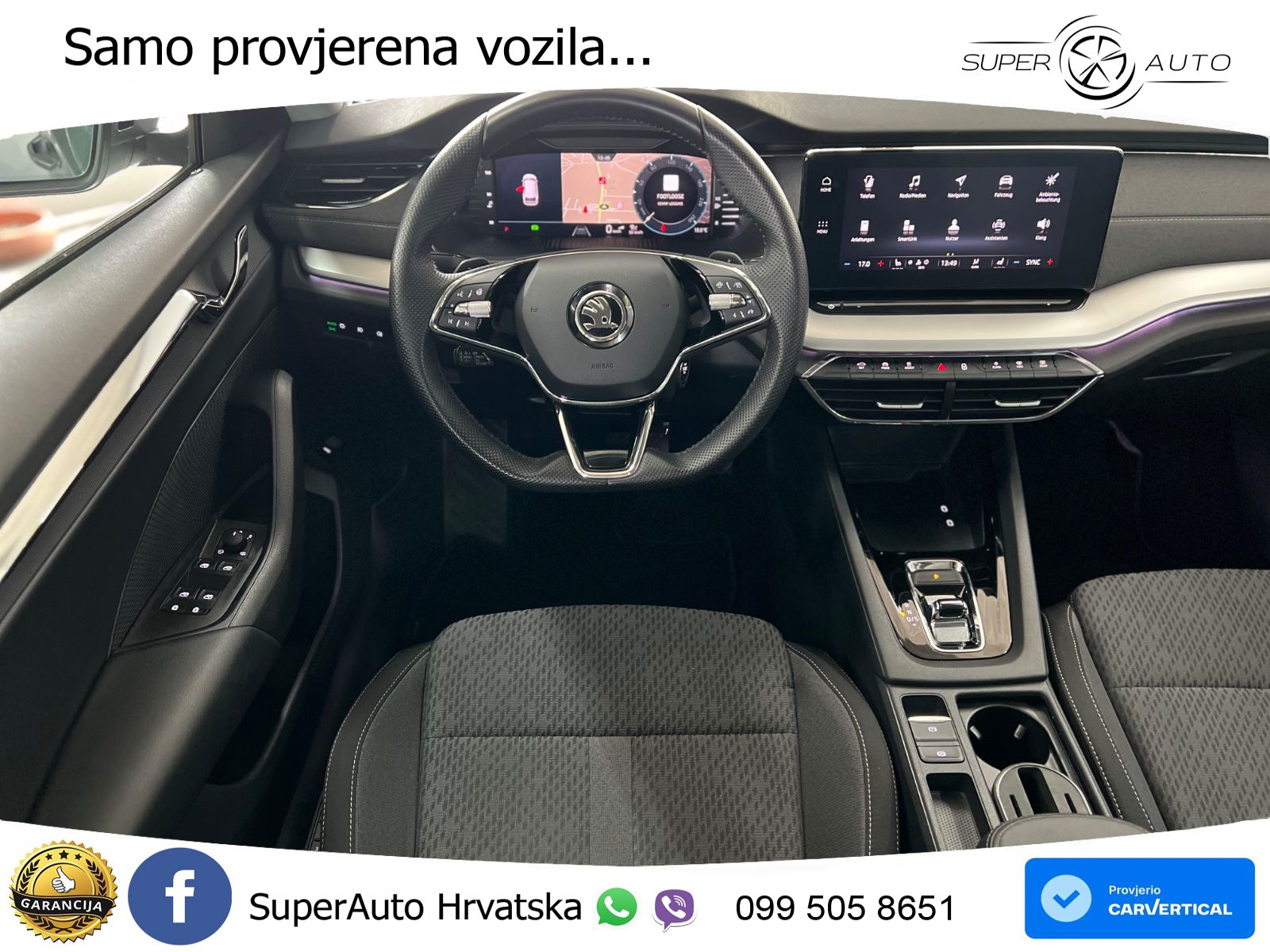Škoda Octavia Combi 2.0 TDI (150 KS) DSG LED+GR SJED+ACC