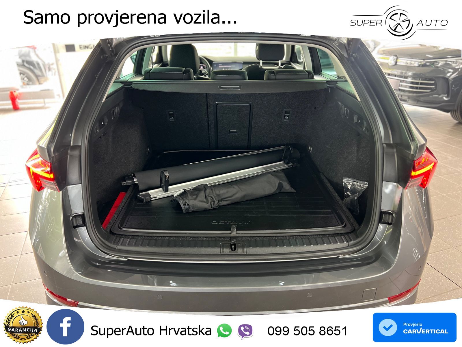 Škoda Octavia Combi 2.0 TDI (150 KS) DSG LED+GR SJED+ACC