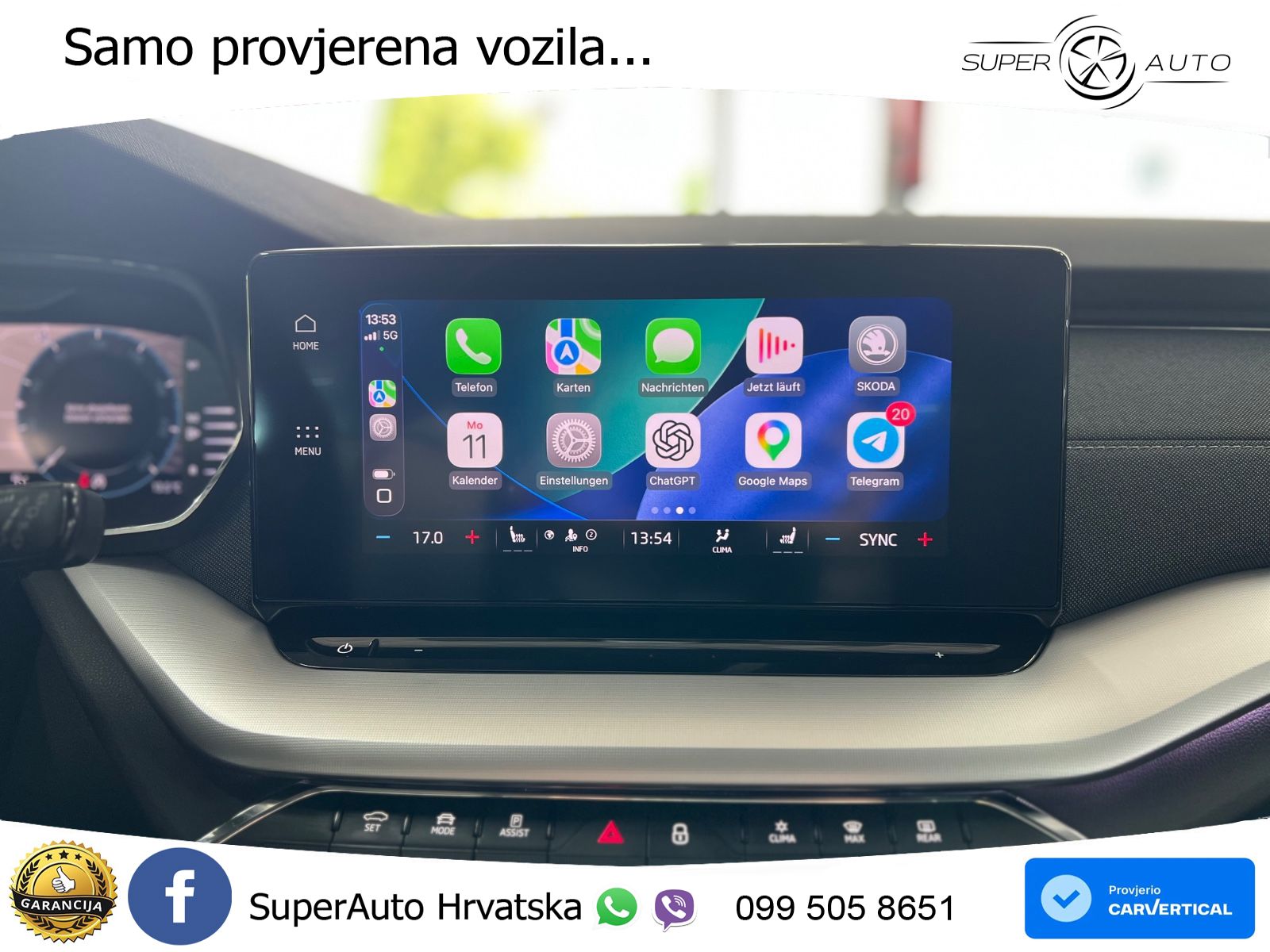 Škoda Octavia Combi 2.0 TDI (150 KS) DSG LED+GR SJED+ACC