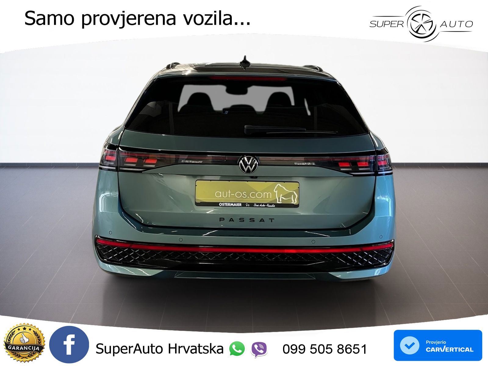 Volkswagen Passat Variant 2.0 TDI (193 KS) 4MOTION DSG R-Line LED+GR SJED+ACC