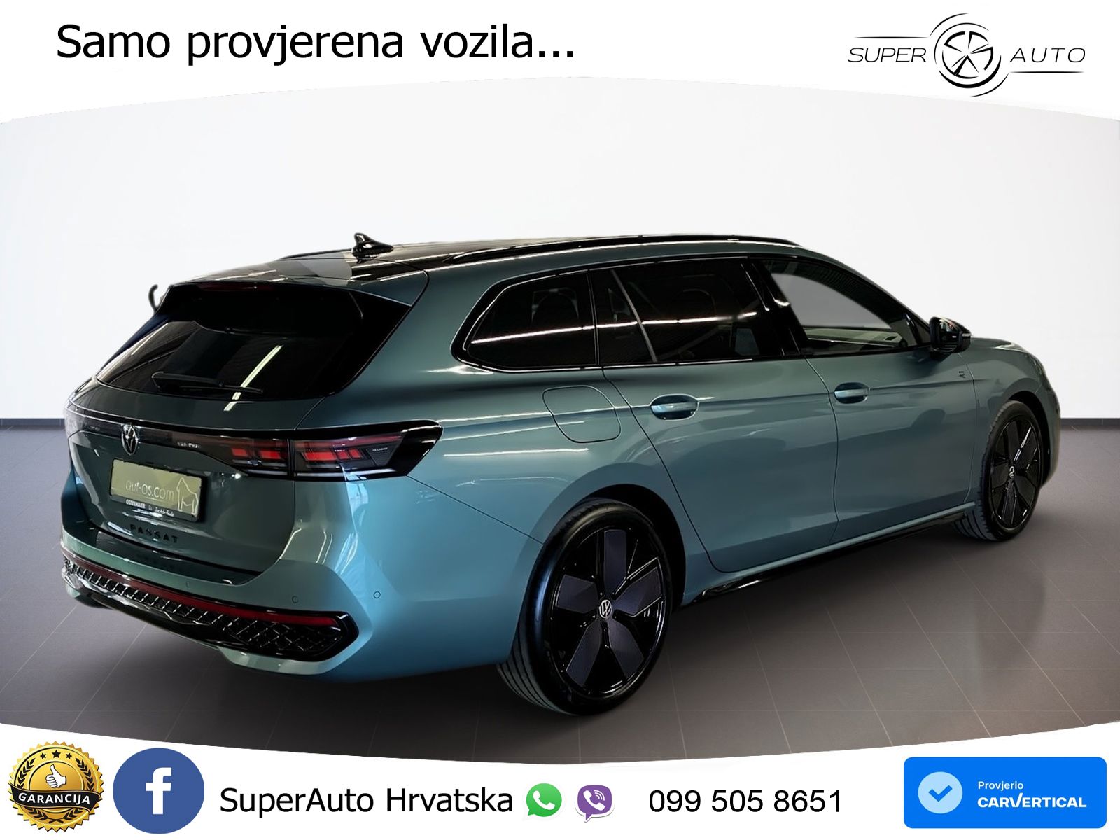 Volkswagen Passat Variant 2.0 TDI (193 KS) 4MOTION DSG R-Line LED+GR SJED+ACC