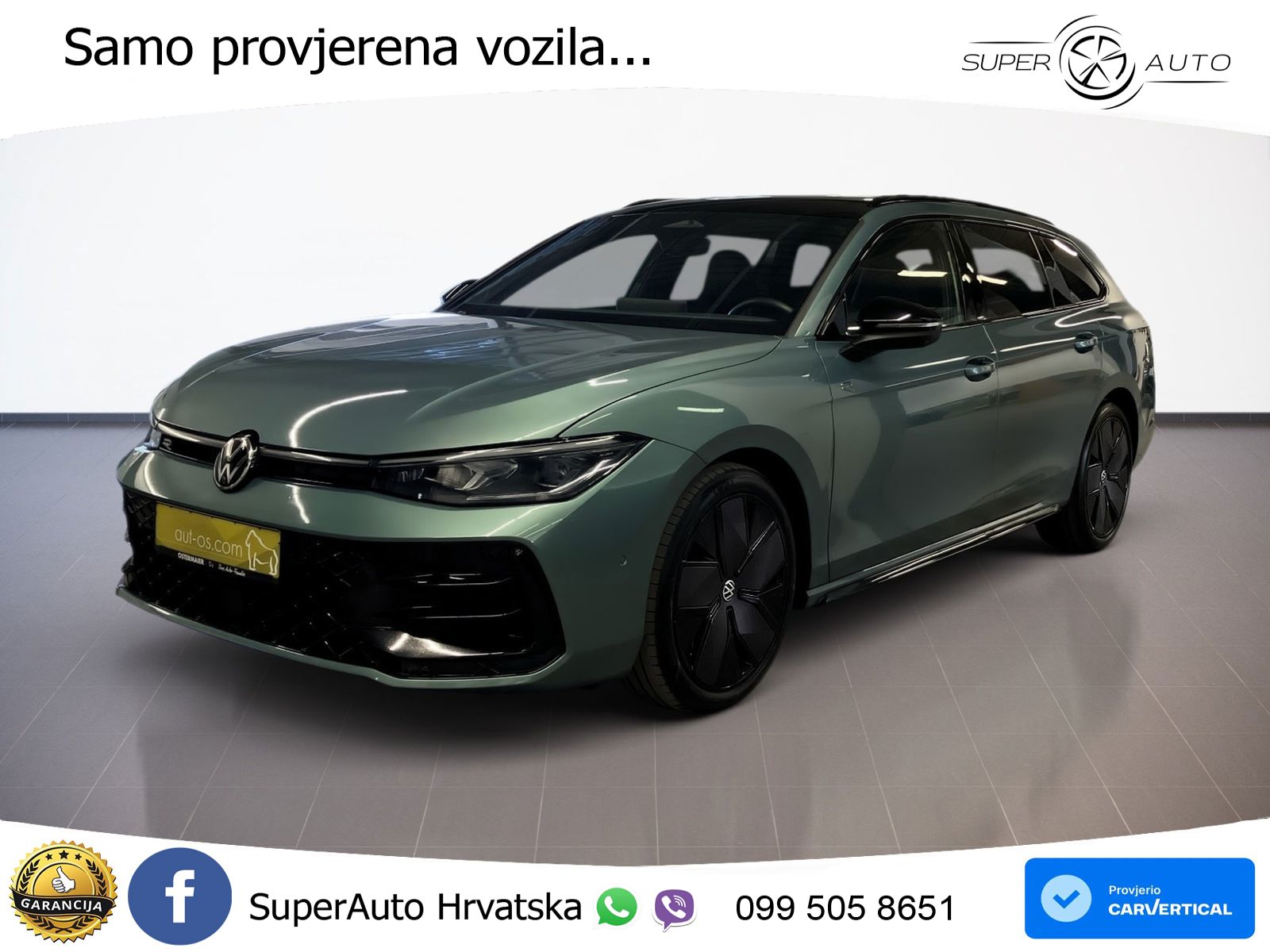 Volkswagen Passat Variant 2.0 TDI (193 KS) 4MOTION DSG R-Line LED+GR SJED+ACC