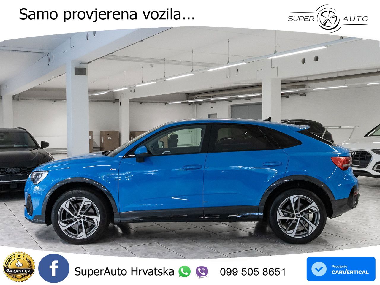 Audi Q3 II Sportback 45 TFSI (245 KS) quattro S tronic S line LED+GR SJED+ACC