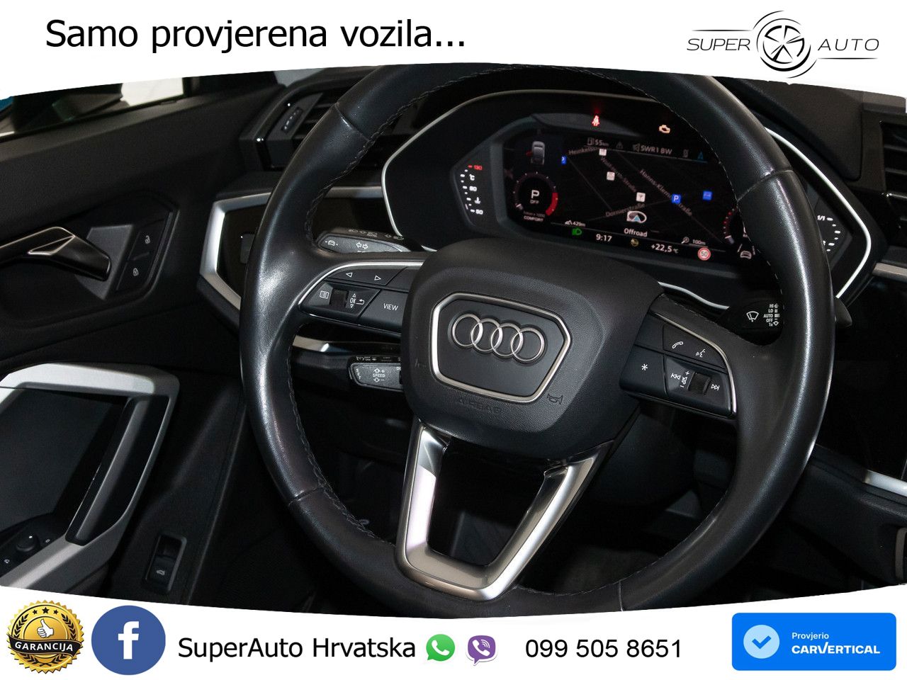 Audi Q3 II Sportback 45 TFSI (245 KS) quattro S tronic S line LED+GR SJED+ACC