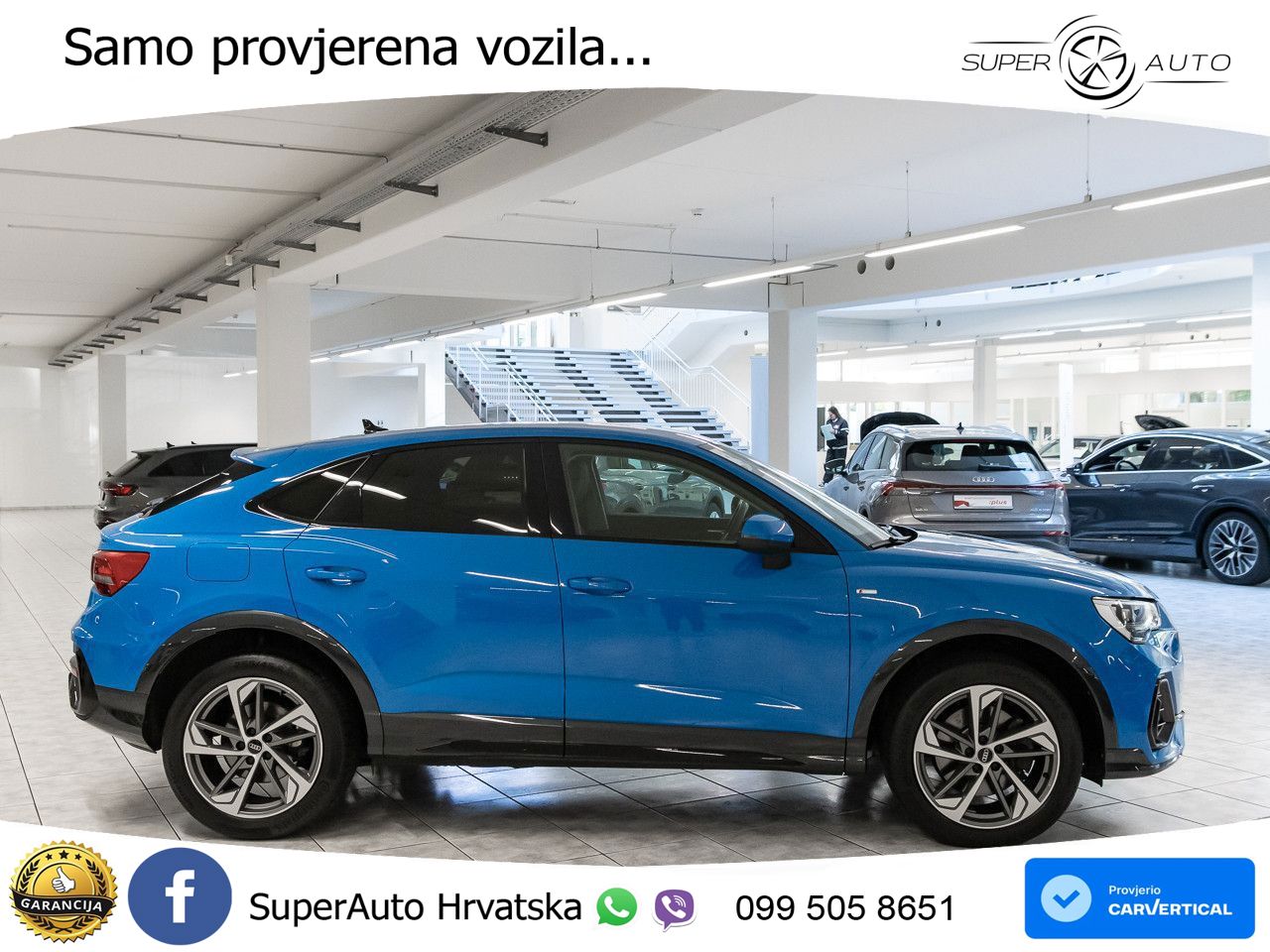 Audi Q3 II Sportback 45 TFSI (245 KS) quattro S tronic S line LED+GR SJED+ACC