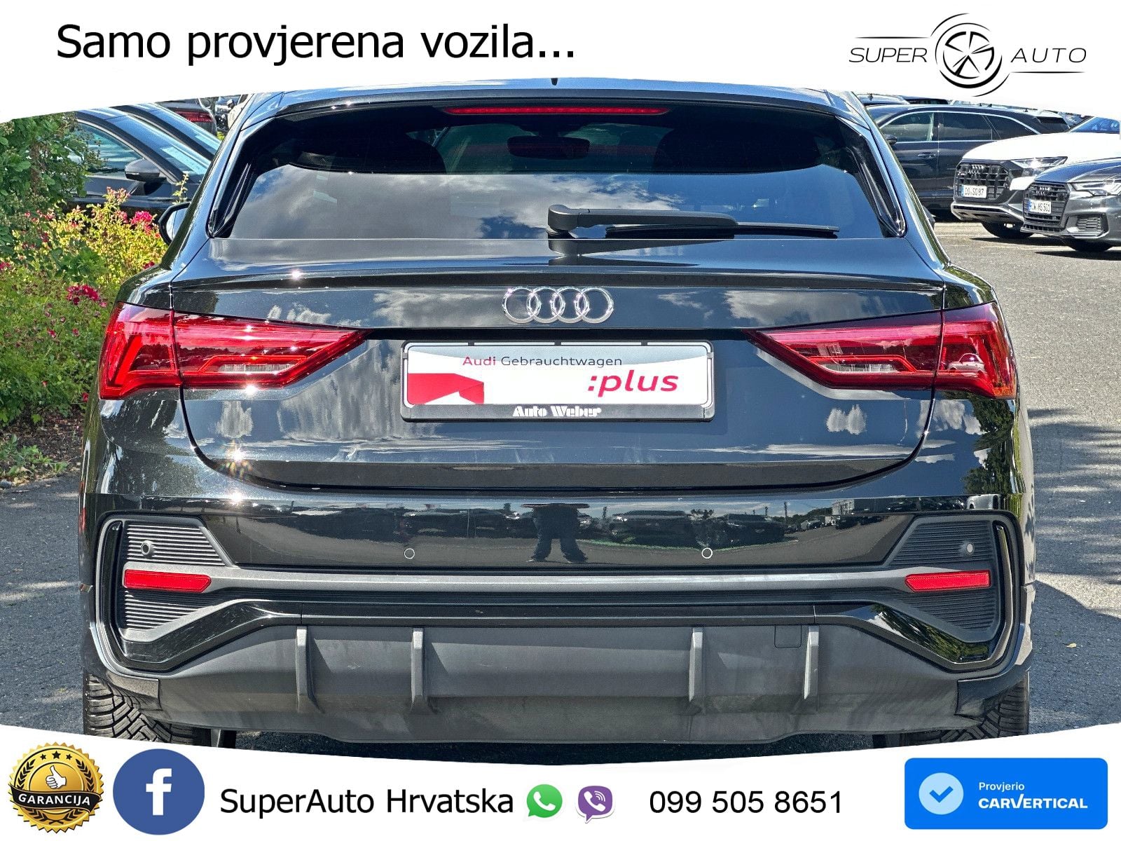 Audi Q3 Sportback 35 TFSI (150 KS) S tronic S line LED+GR SJED+ACC