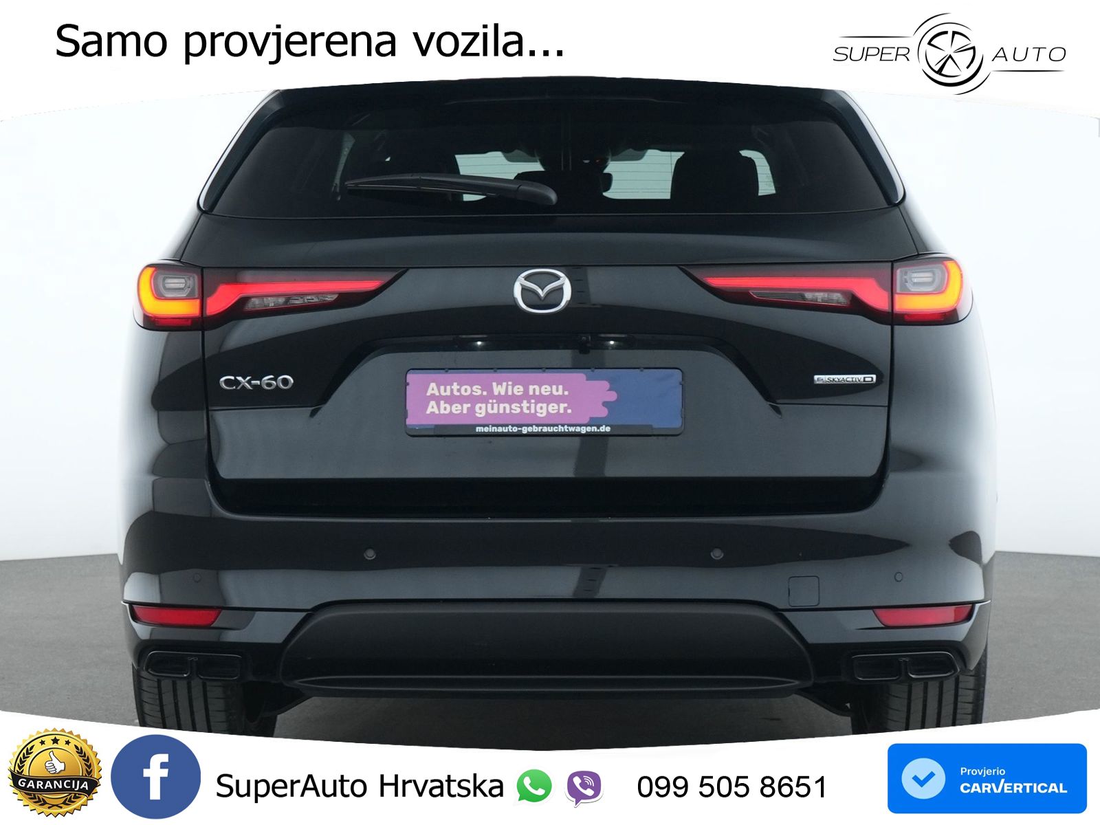 Mazda CX-60 3.3 e-Skyactiv D (200 KS) Automatic MATRIX+GR SJED+KAM