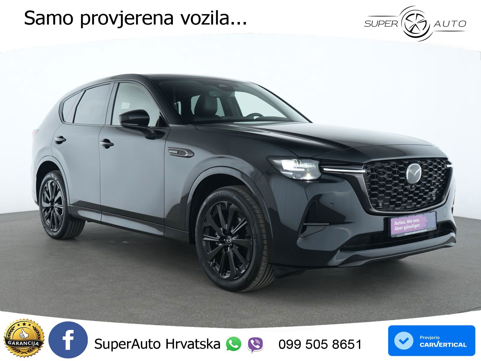 Mazda CX-60 3.3 e-Skyactiv D (200 KS) Automatic MATRIX+GR SJED+KAM