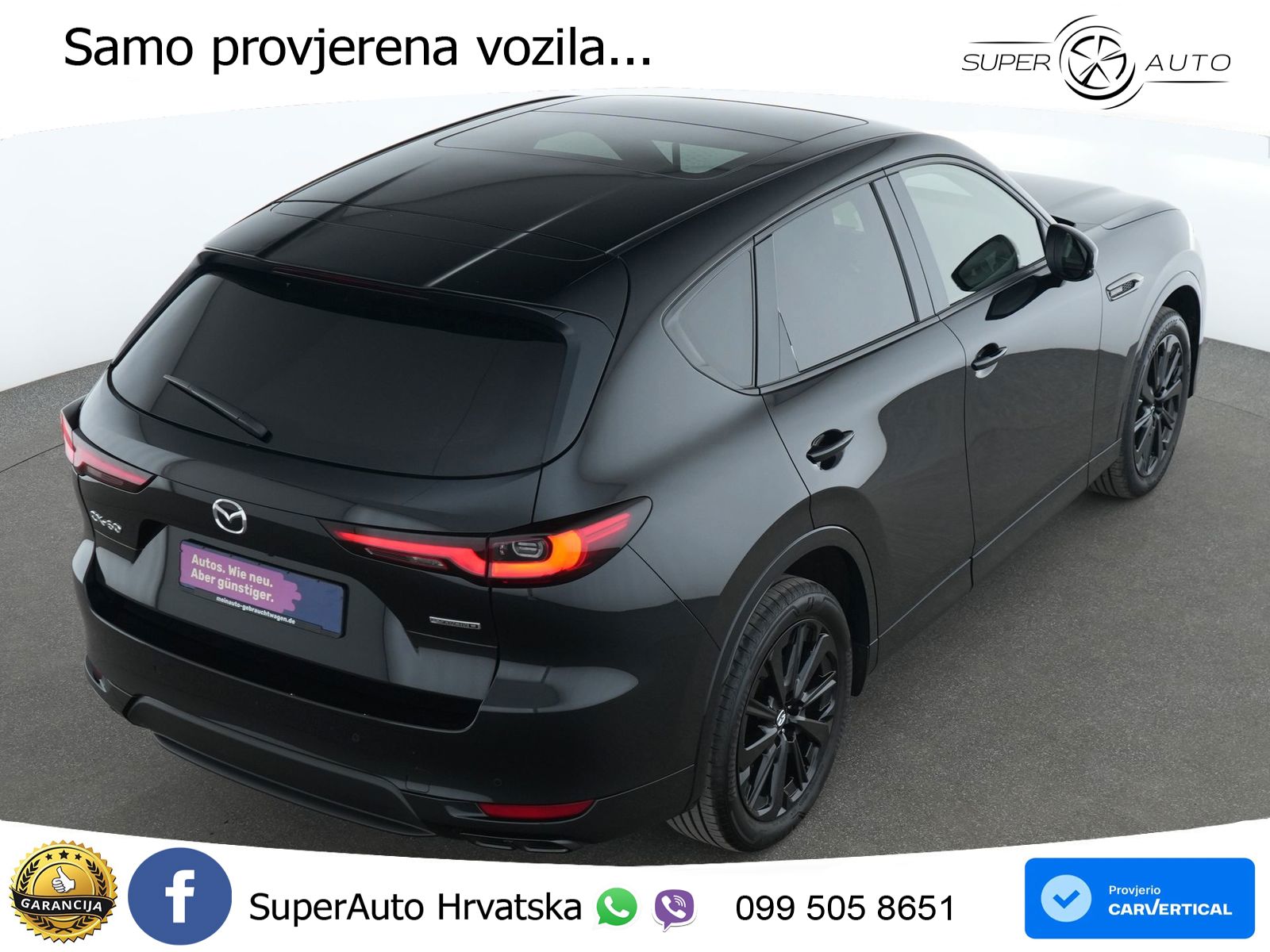 Mazda CX-60 3.3 e-Skyactiv D (200 KS) Automatic MATRIX+GR SJED+KAM