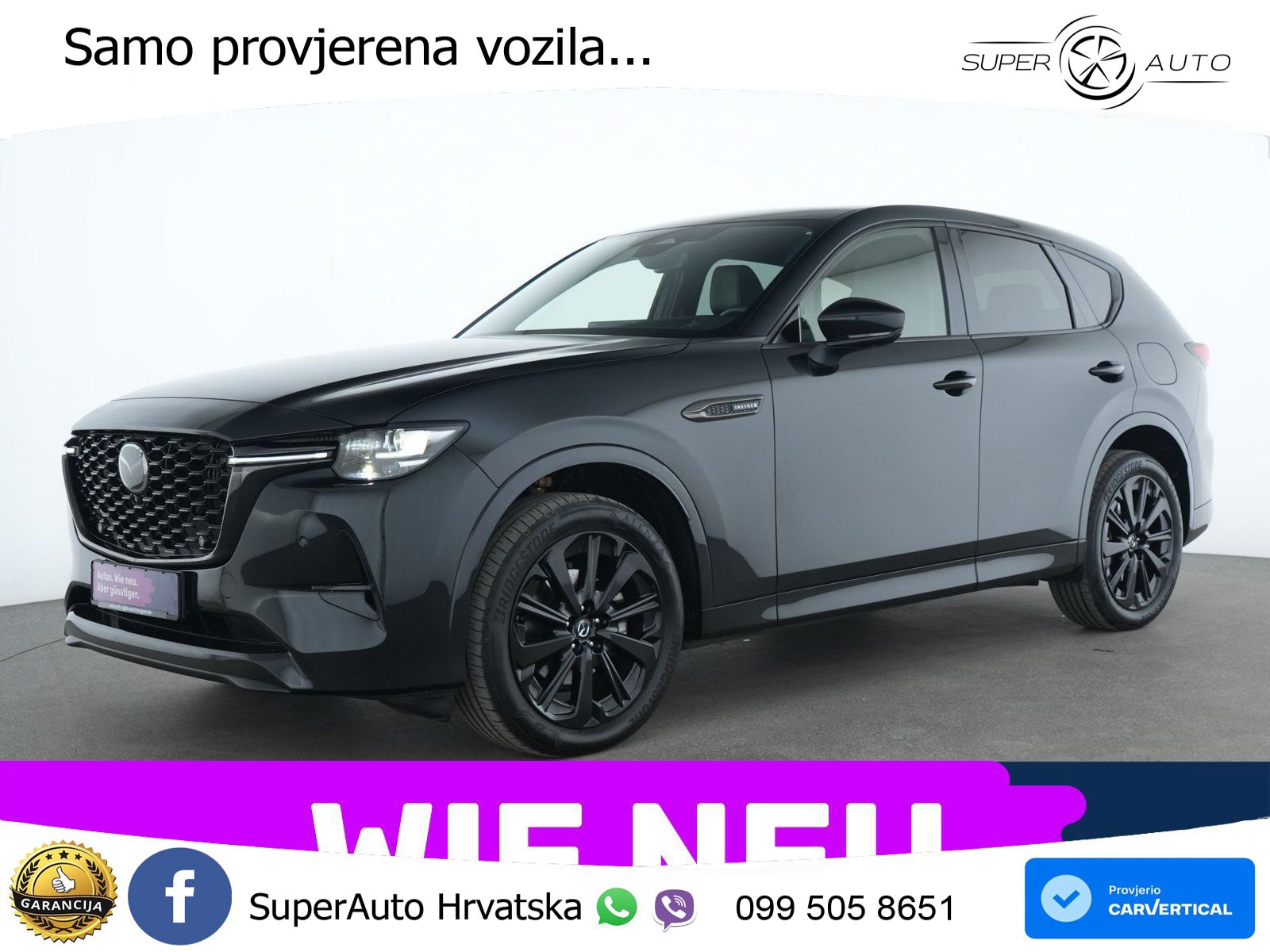 Mazda CX-60 3.3 e-Skyactiv D (200 KS) Automatic MATRIX+GR SJED+KAM