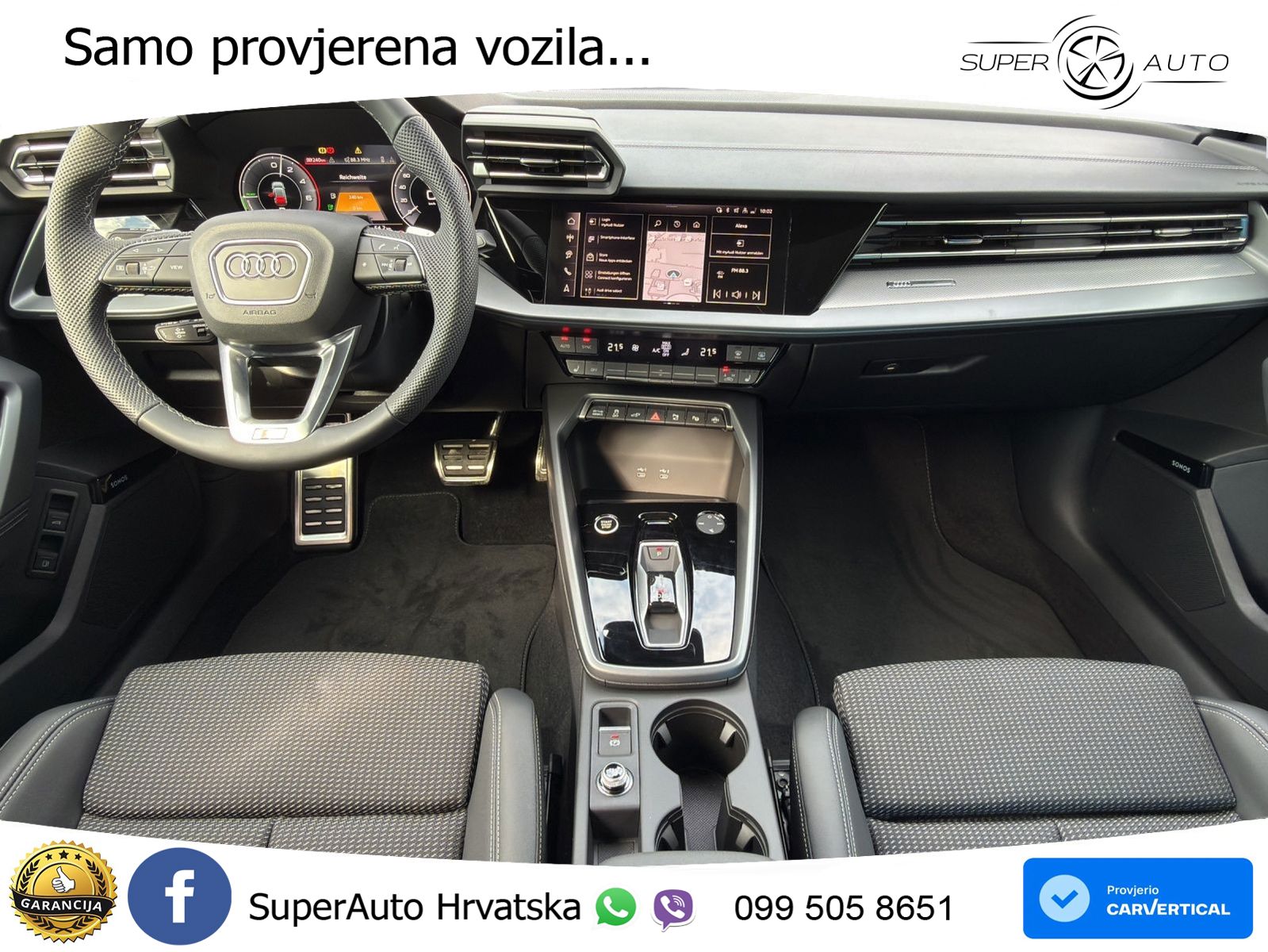 Audi A3 45 TFSIe (272 KS) S tronic S line LED+GR SJED+ACC
