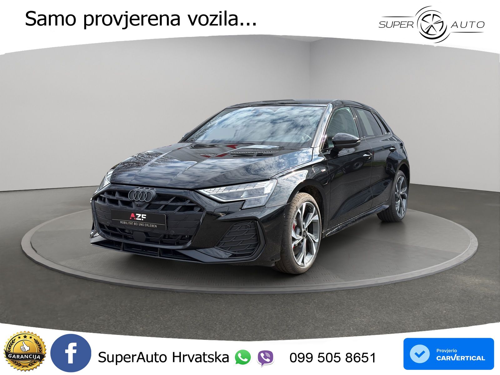 Audi A3 45 TFSIe (272 KS) S tronic S line LED+GR SJED+ACC
