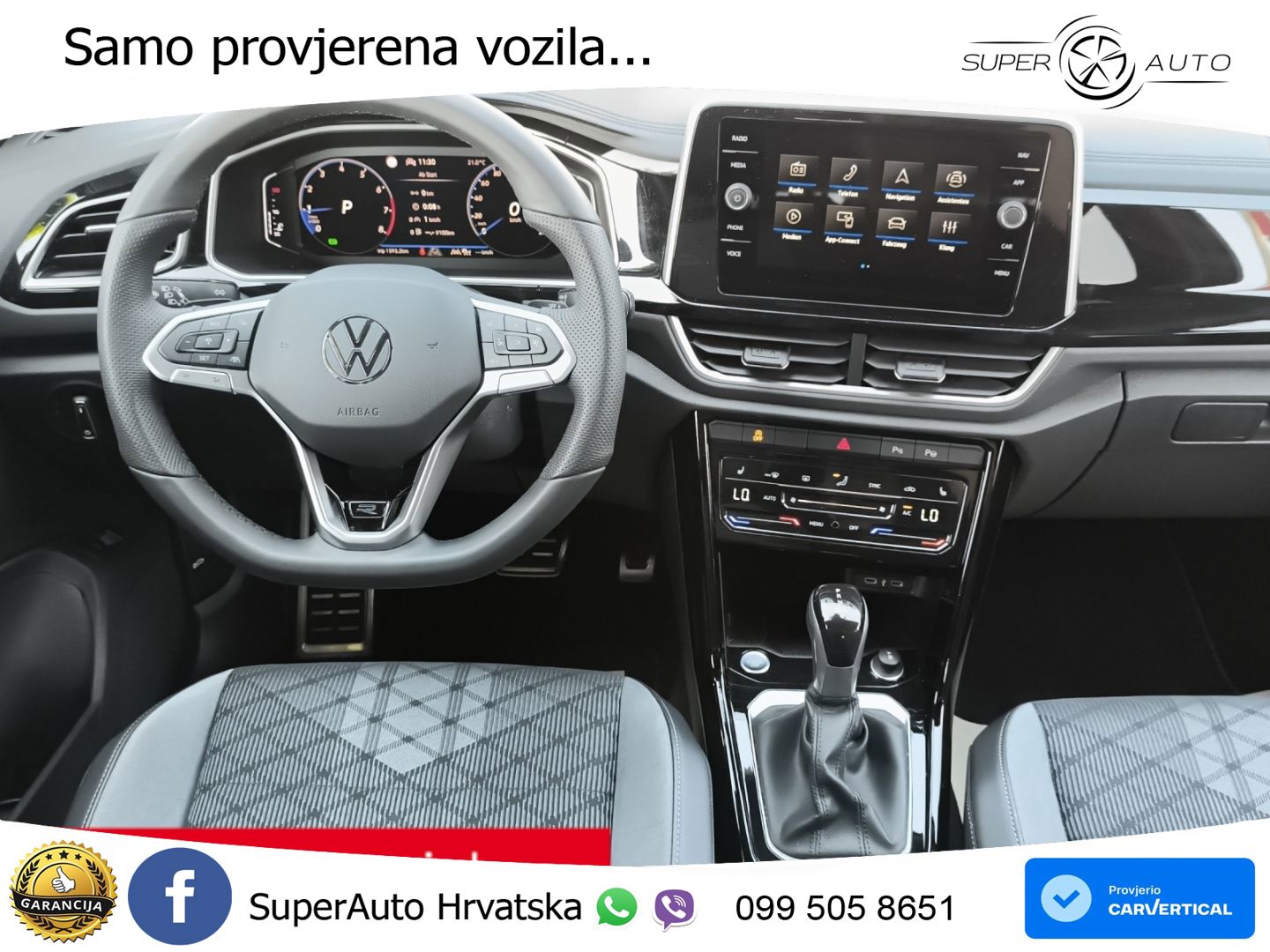 Volkswagen T-Roc 1.5 TSI (150 KS) DSG R-Line LED+GR SJED+ACC