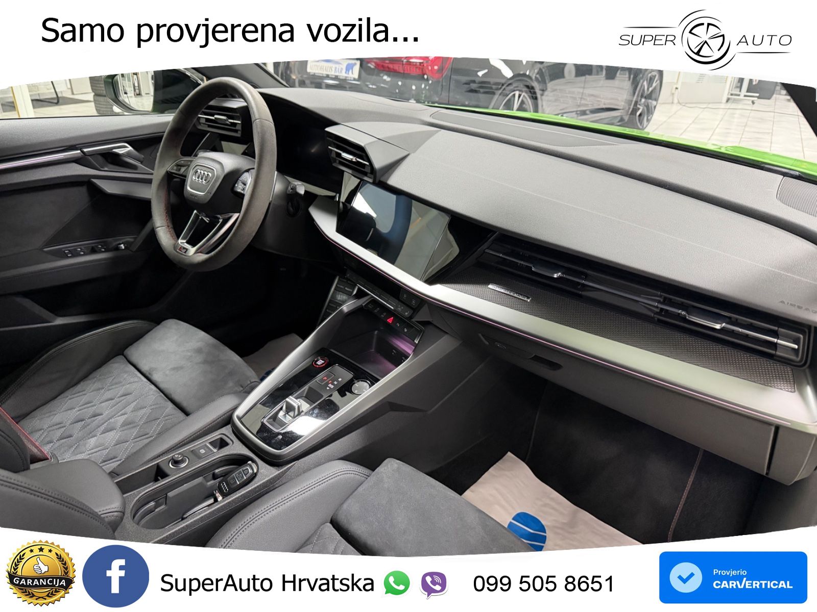 Audi RS3 Sportback 2.5 TFSI (400 KS) quattro S tronic LED+GR SJED+ACC