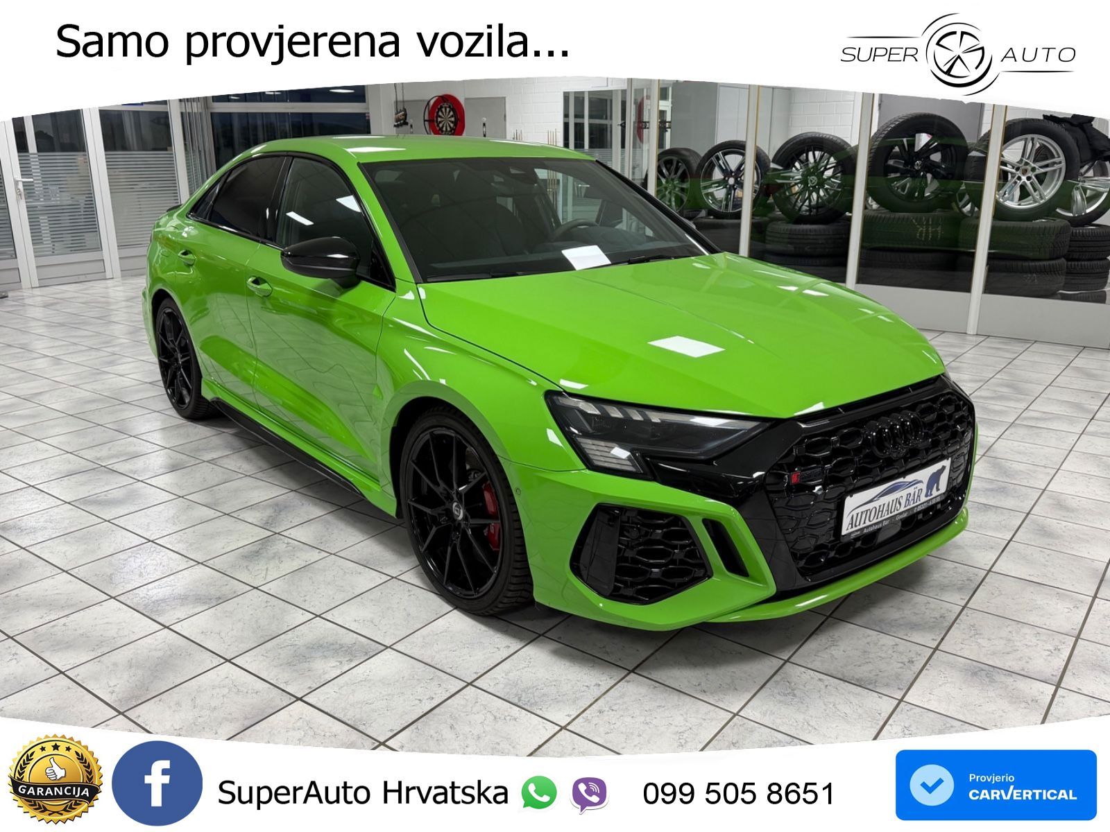 Audi RS3 Sportback 2.5 TFSI (400 KS) quattro S tronic LED+GR SJED+ACC