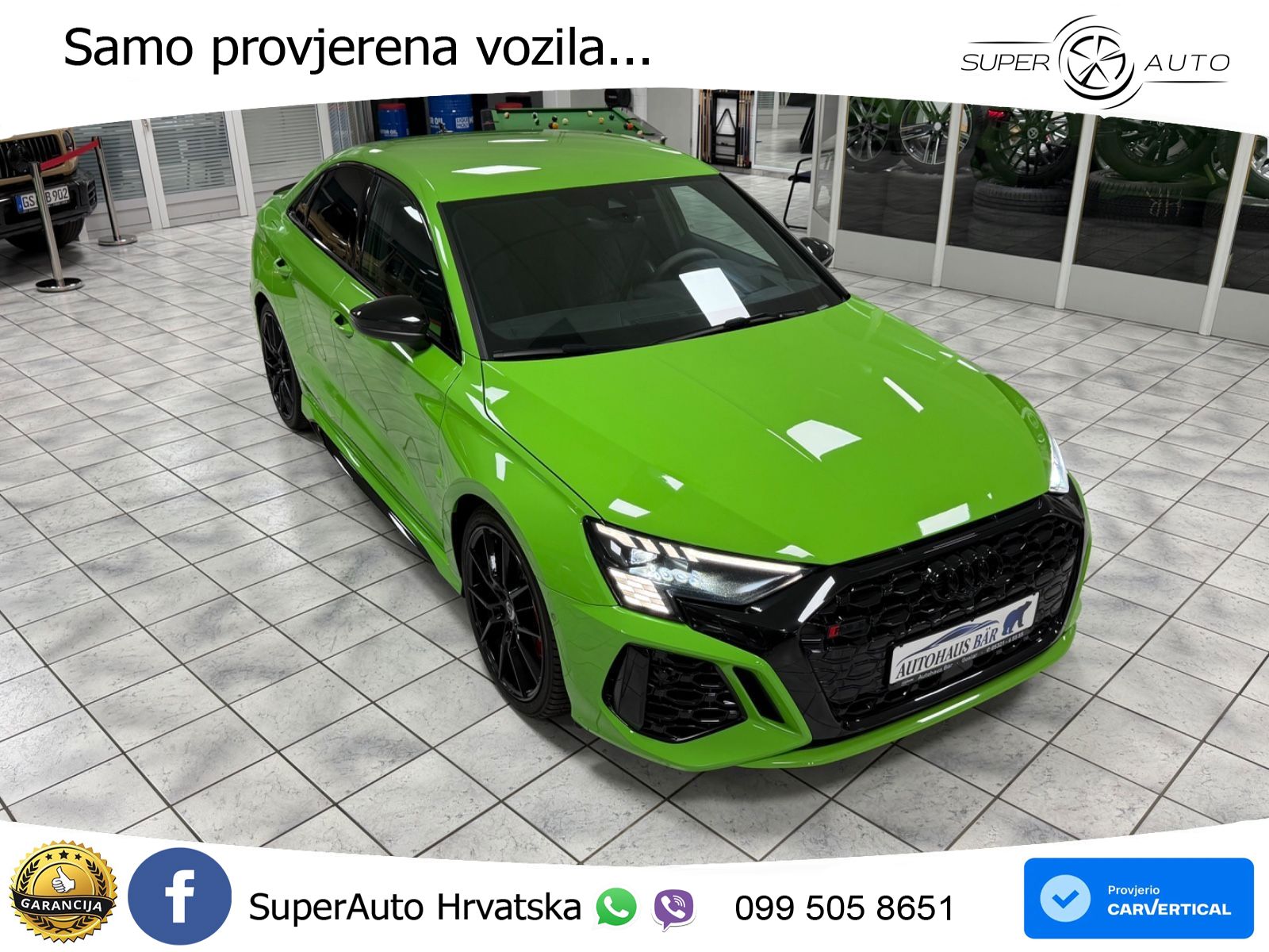 Audi RS3 Sportback 2.5 TFSI (400 KS) quattro S tronic LED+GR SJED+ACC