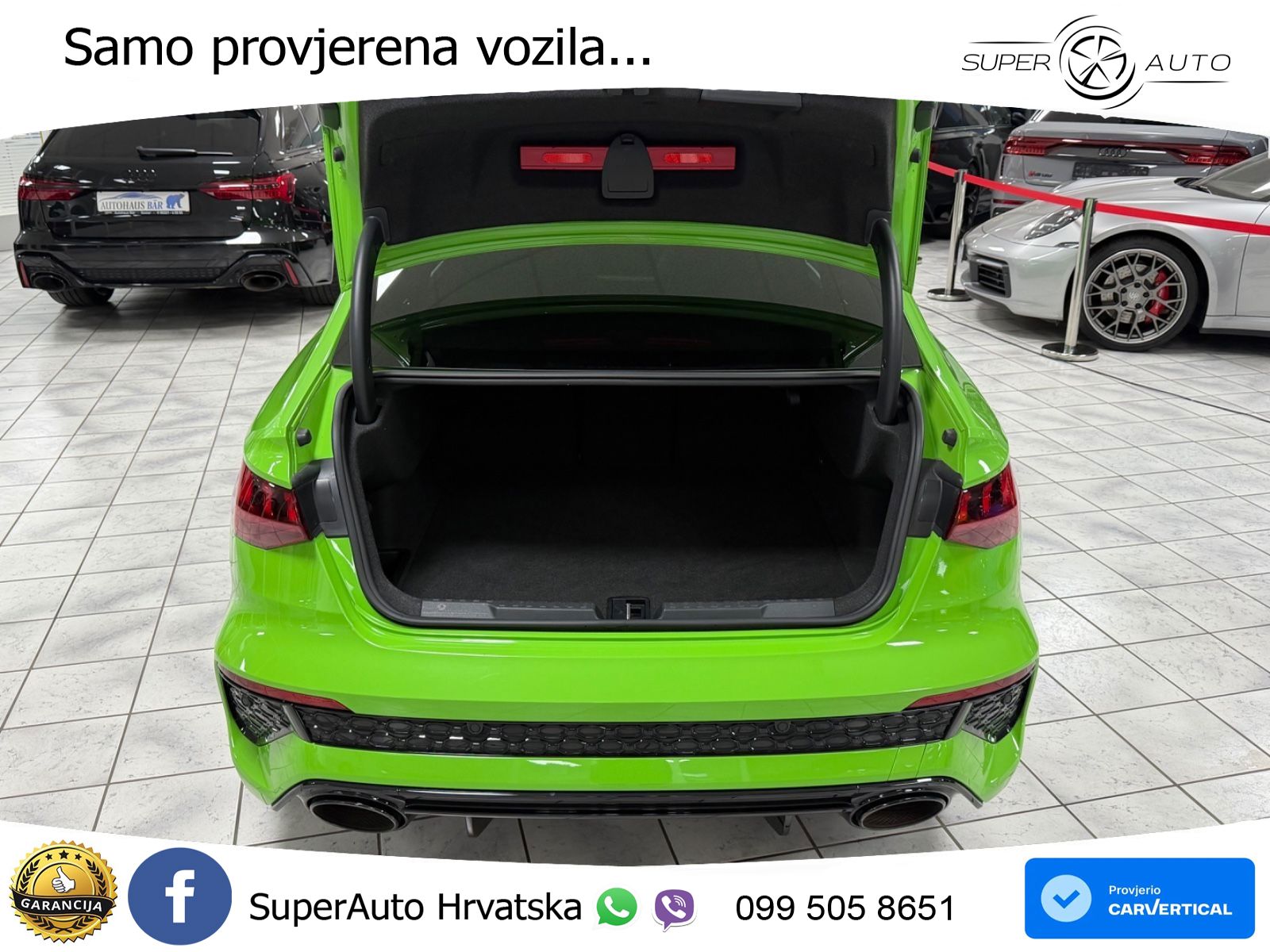 Audi RS3 Sportback 2.5 TFSI (400 KS) quattro S tronic LED+GR SJED+ACC