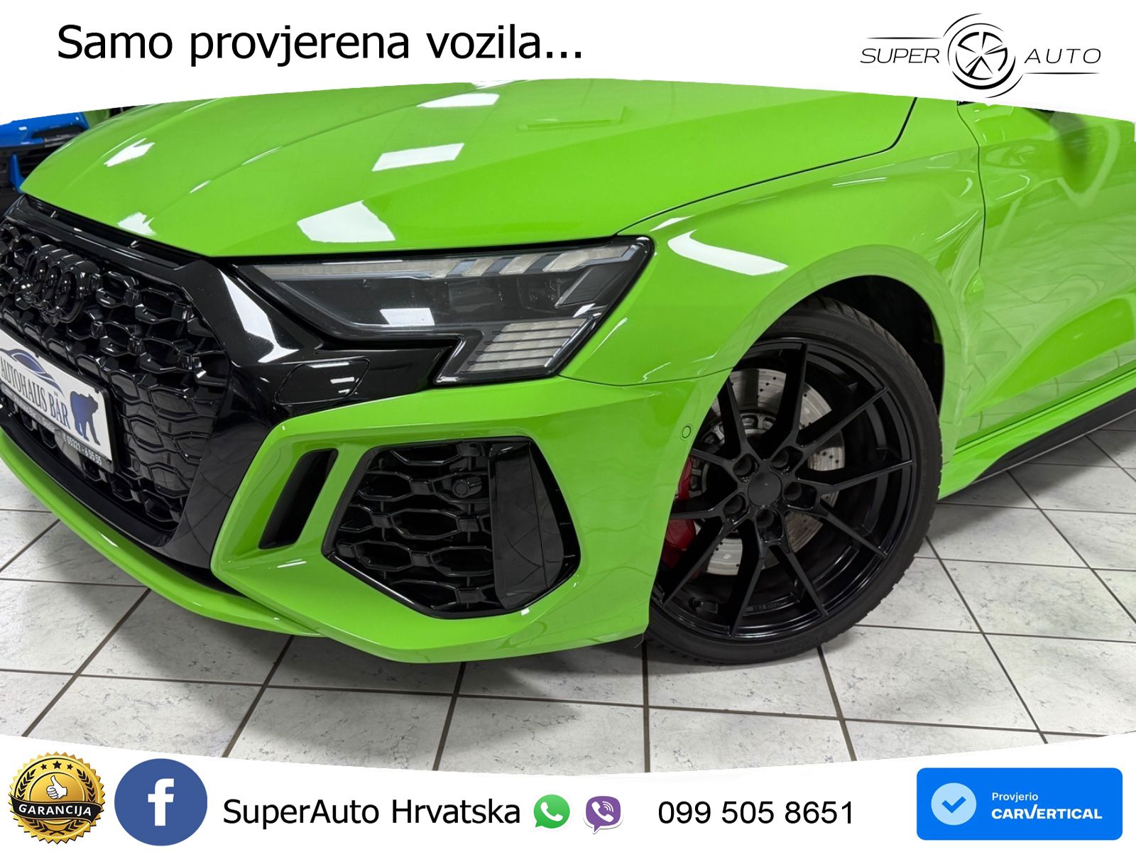Audi RS3 Sportback 2.5 TFSI (400 KS) quattro S tronic LED+GR SJED+ACC