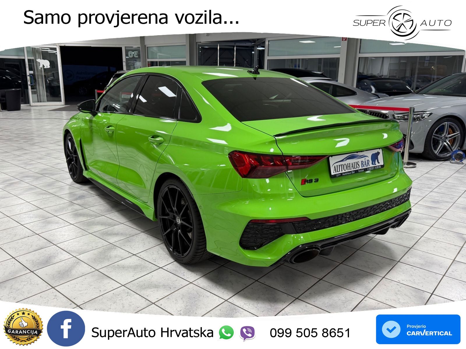 Audi RS3 Sportback 2.5 TFSI (400 KS) quattro S tronic LED+GR SJED+ACC