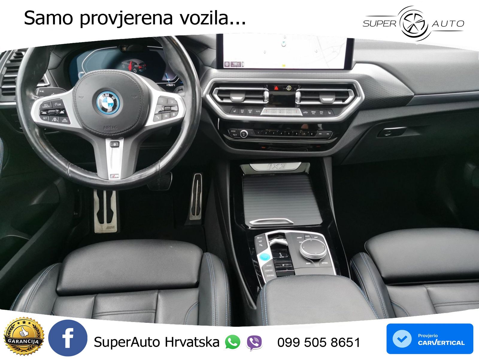 BMW iX3 80 kWh (286 KS) LED+GR SJED+ACC