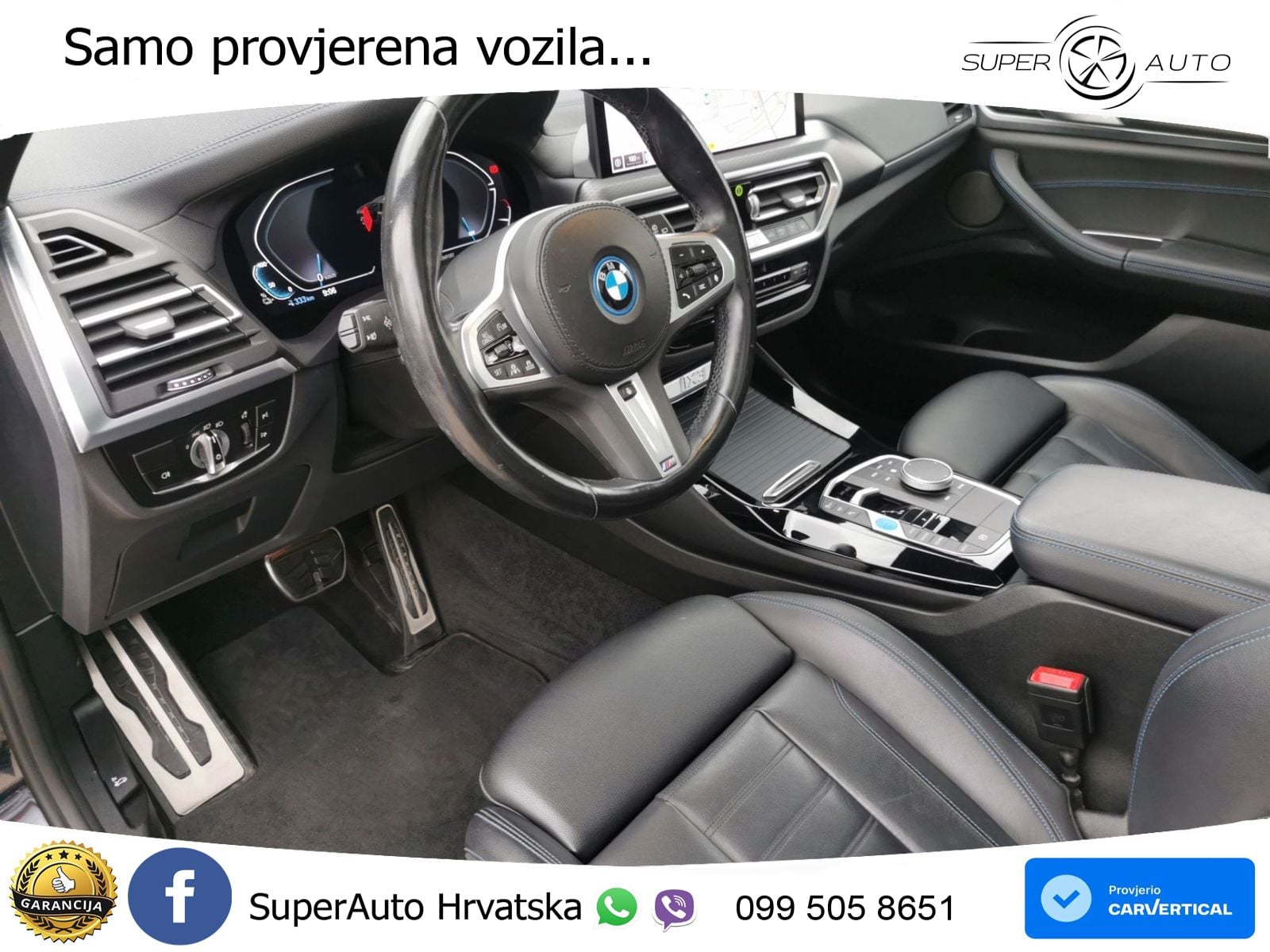 BMW iX3 80 kWh (286 KS) LED+GR SJED+ACC