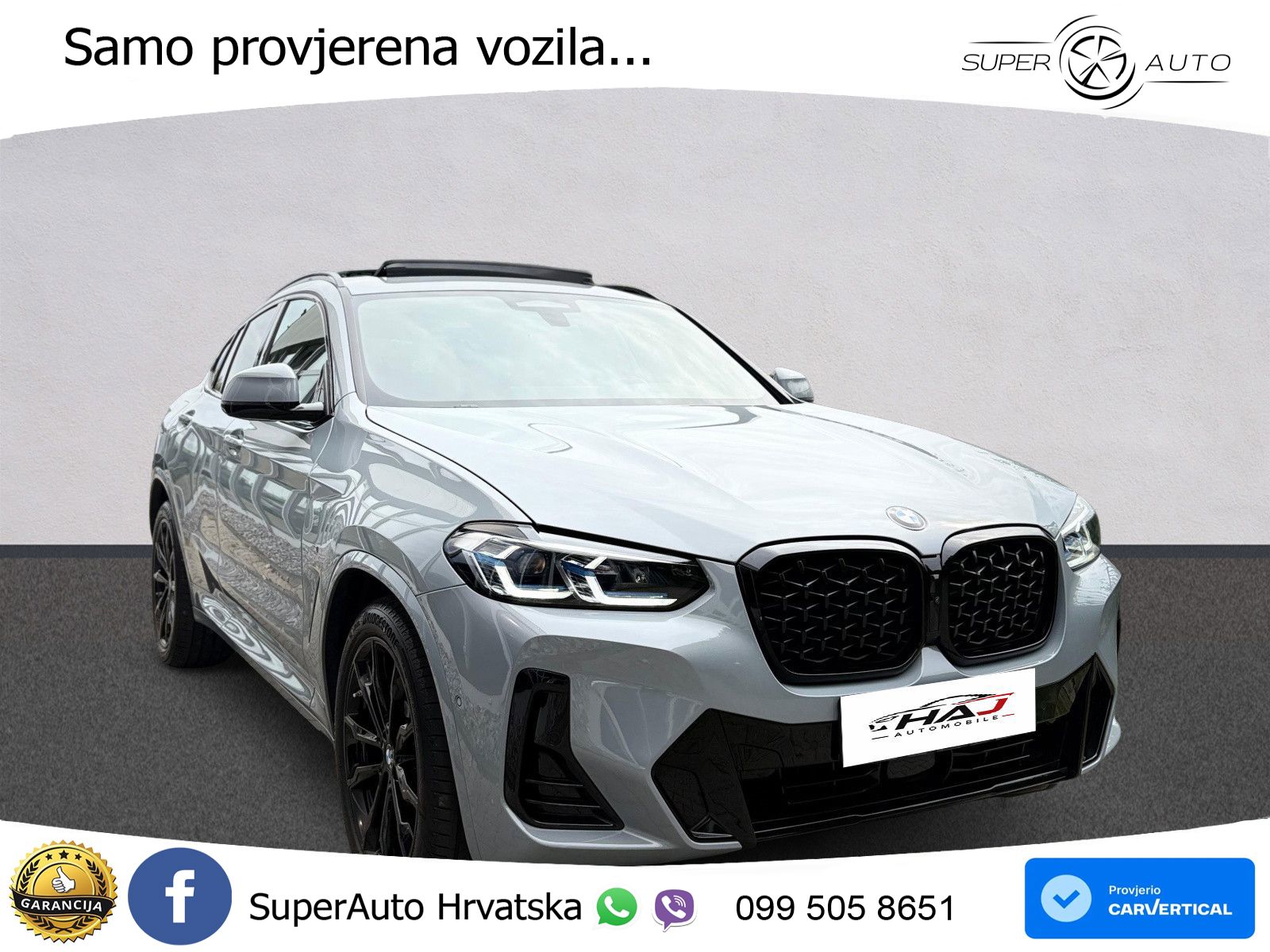 BMW X4 20d (190 KS) xDrive Steptronic M Sport
