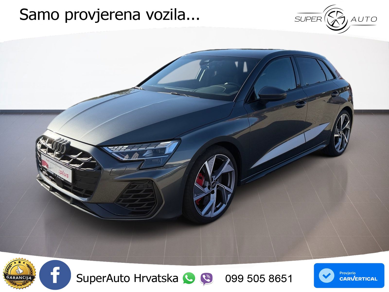 Audi S3 2.0 TFSI (333 KS) quattro S tronic LED+GR SJED+ACC