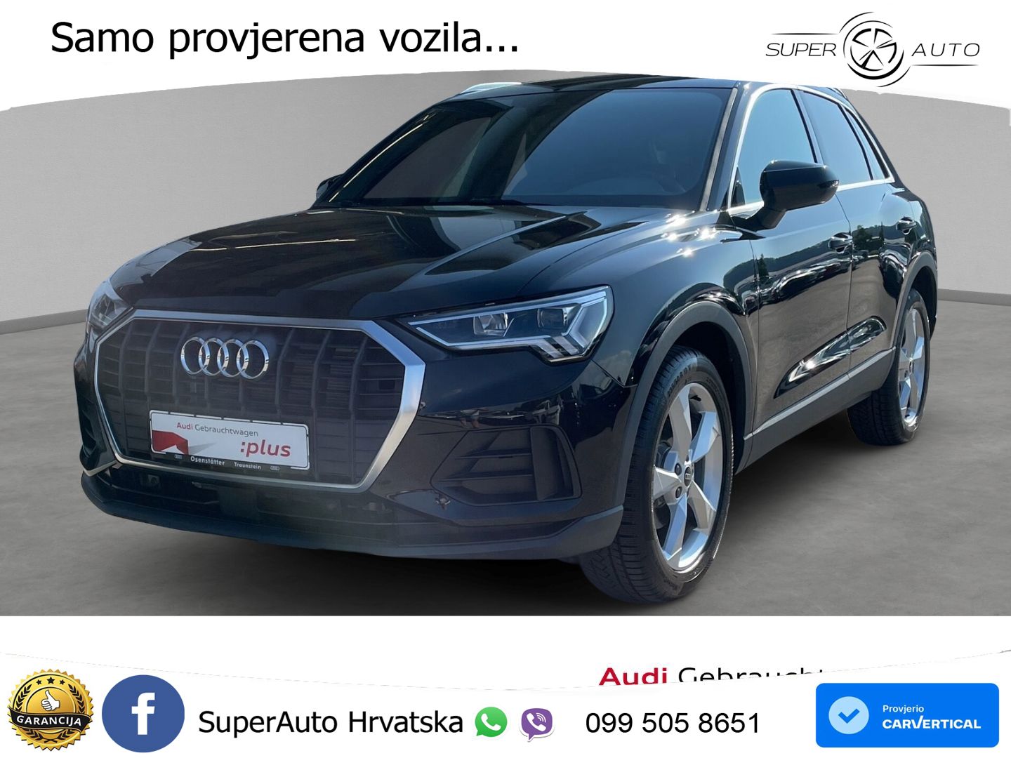 Audi Q3 35 TFSI (150 KS) S tronic LED+GR SJED+ACC