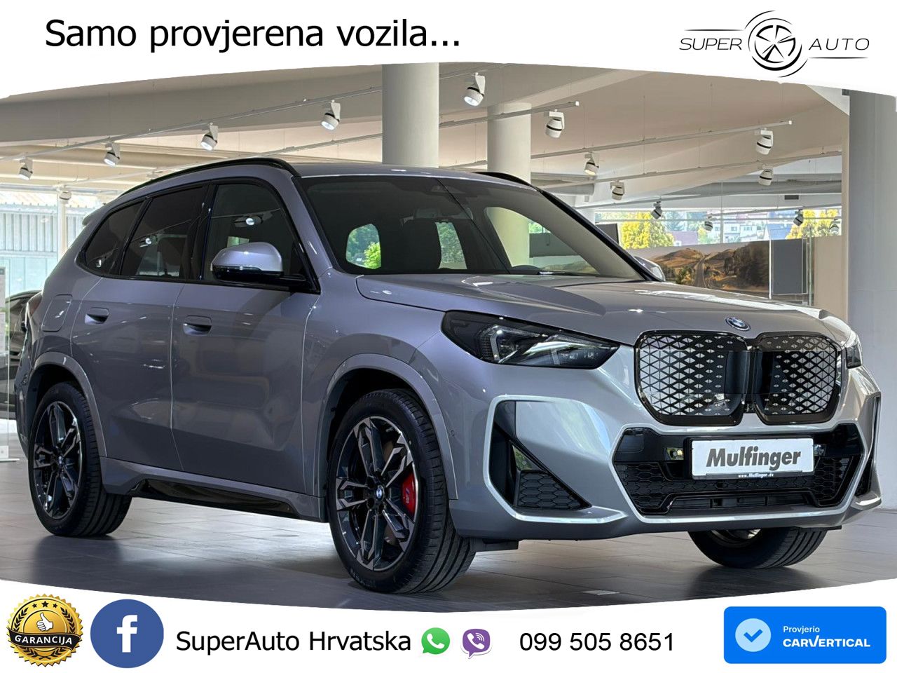 BMW iX1 68 kWh (313 KS) xDrive30 M Sport ACC+HEAD+GR SJED+360+PANO