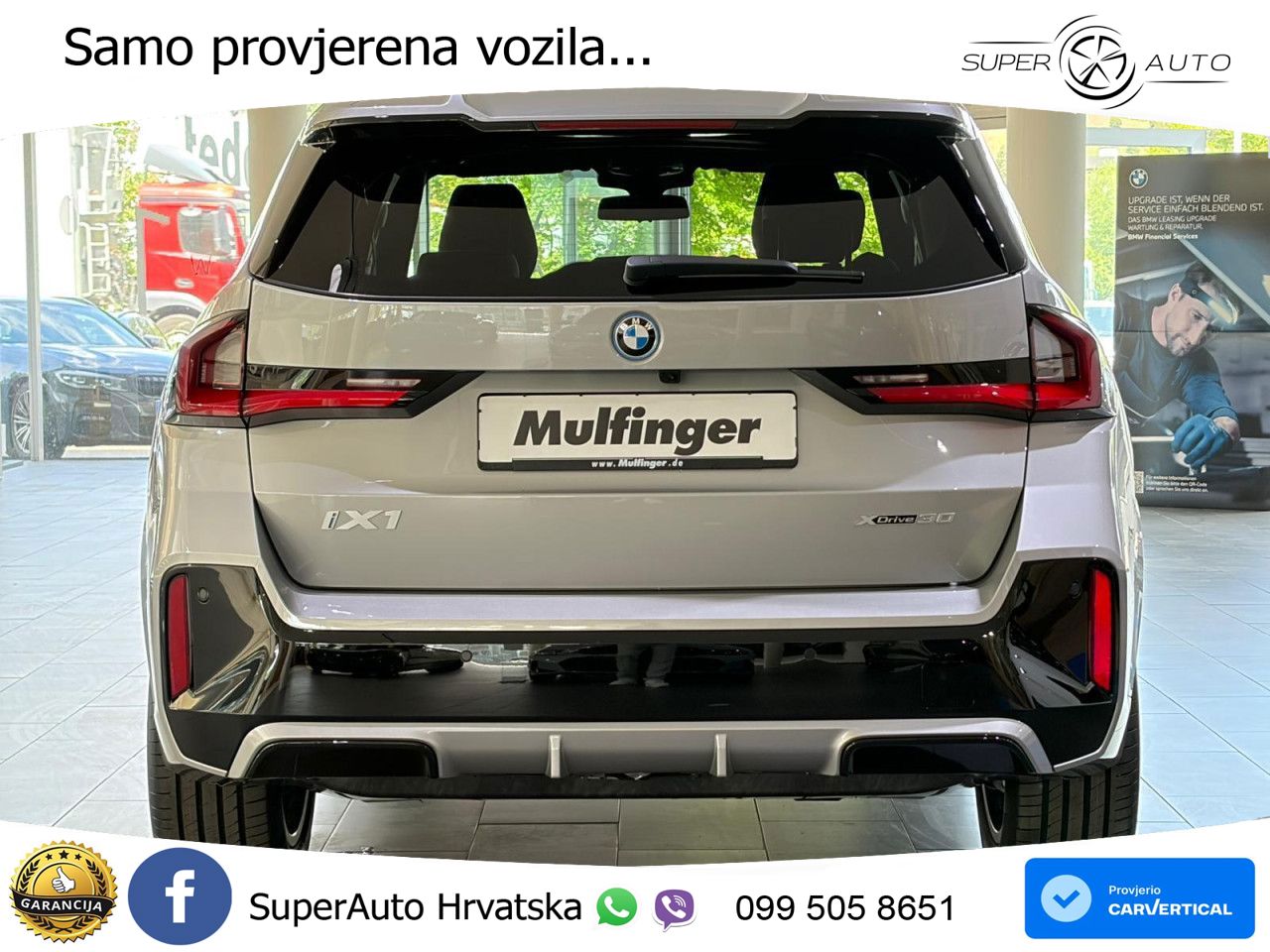 BMW iX1 68 kWh (313 KS) xDrive30 M Sport ACC+HEAD+GR SJED+360+PANO
