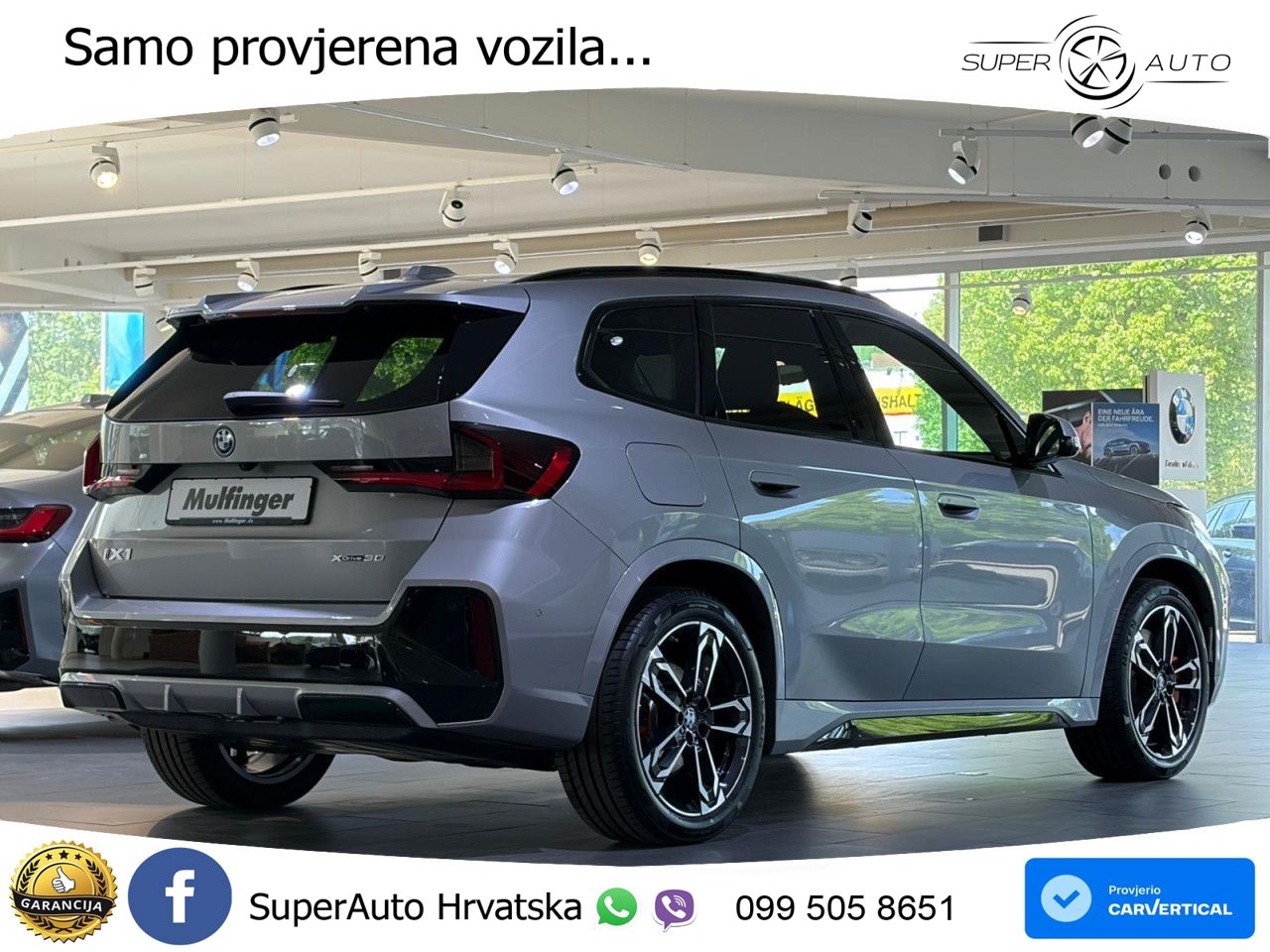 BMW iX1 68 kWh (313 KS) xDrive30 M Sport ACC+HEAD+GR SJED+360+PANO