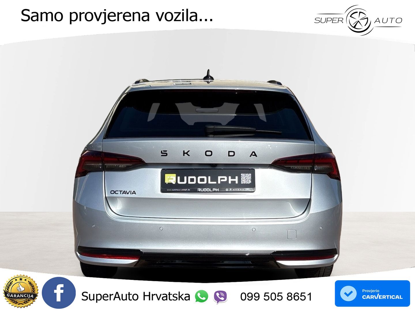 Škoda Octavia Combi 2.0 TDI (150 KS) DSG SportLine LED+GR SJED+ACC