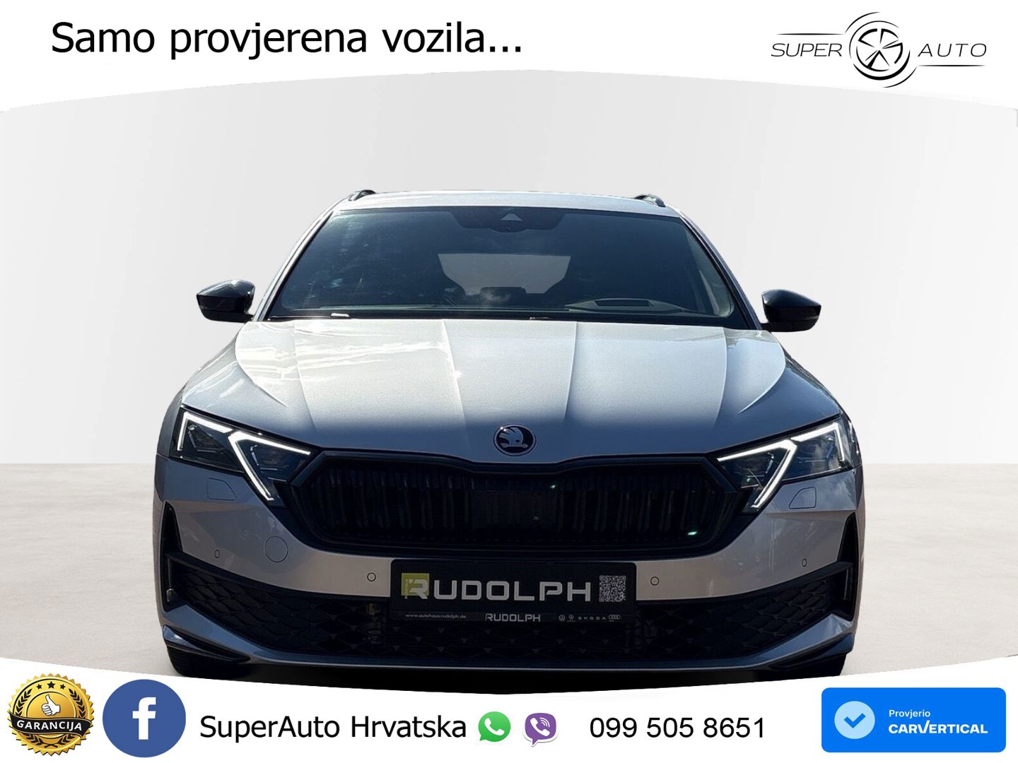 Škoda Octavia Combi 2.0 TDI (150 KS) DSG SportLine LED+GR SJED+ACC