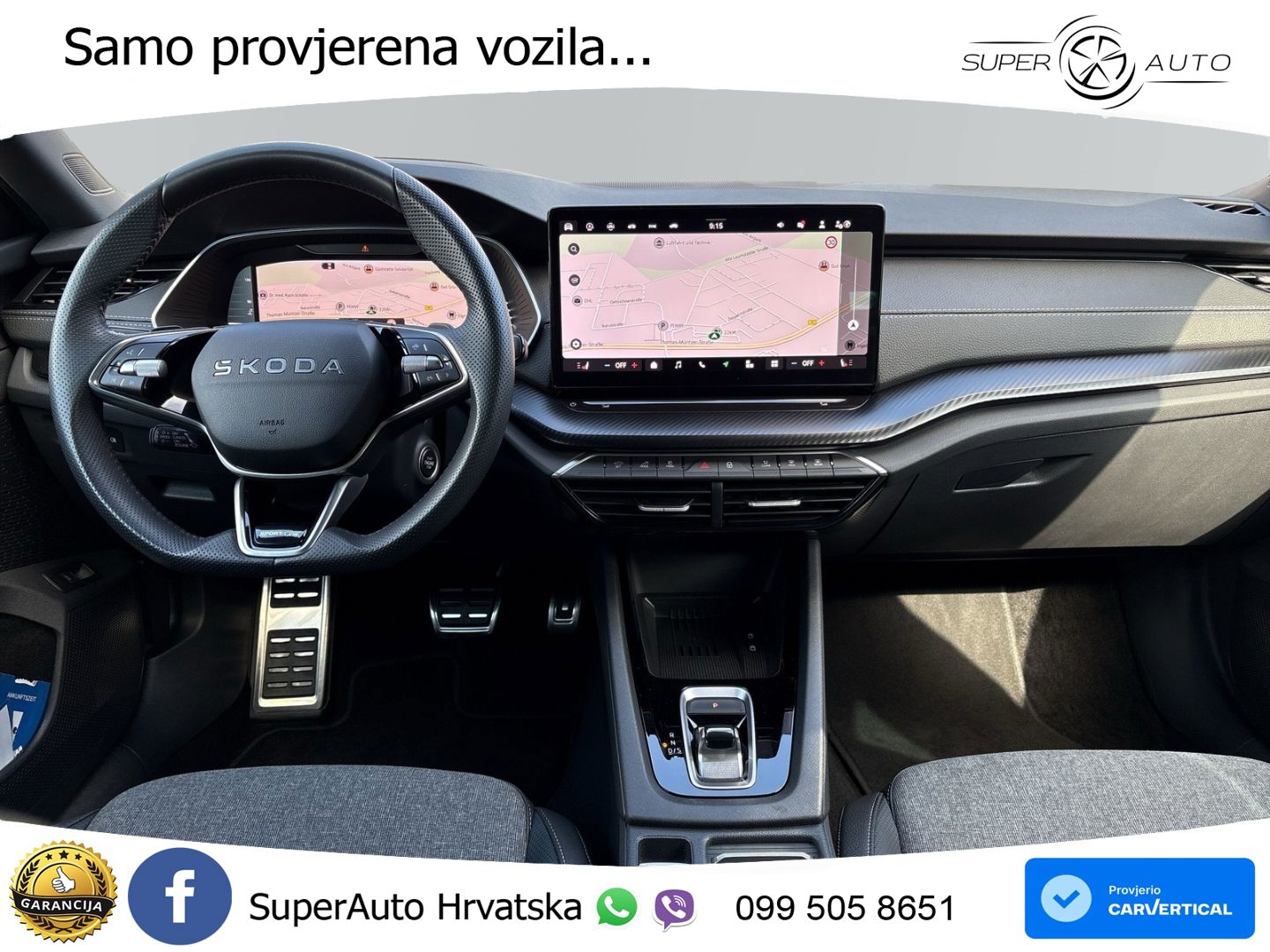 Škoda Octavia Combi 2.0 TDI (150 KS) DSG SportLine LED+GR SJED+ACC