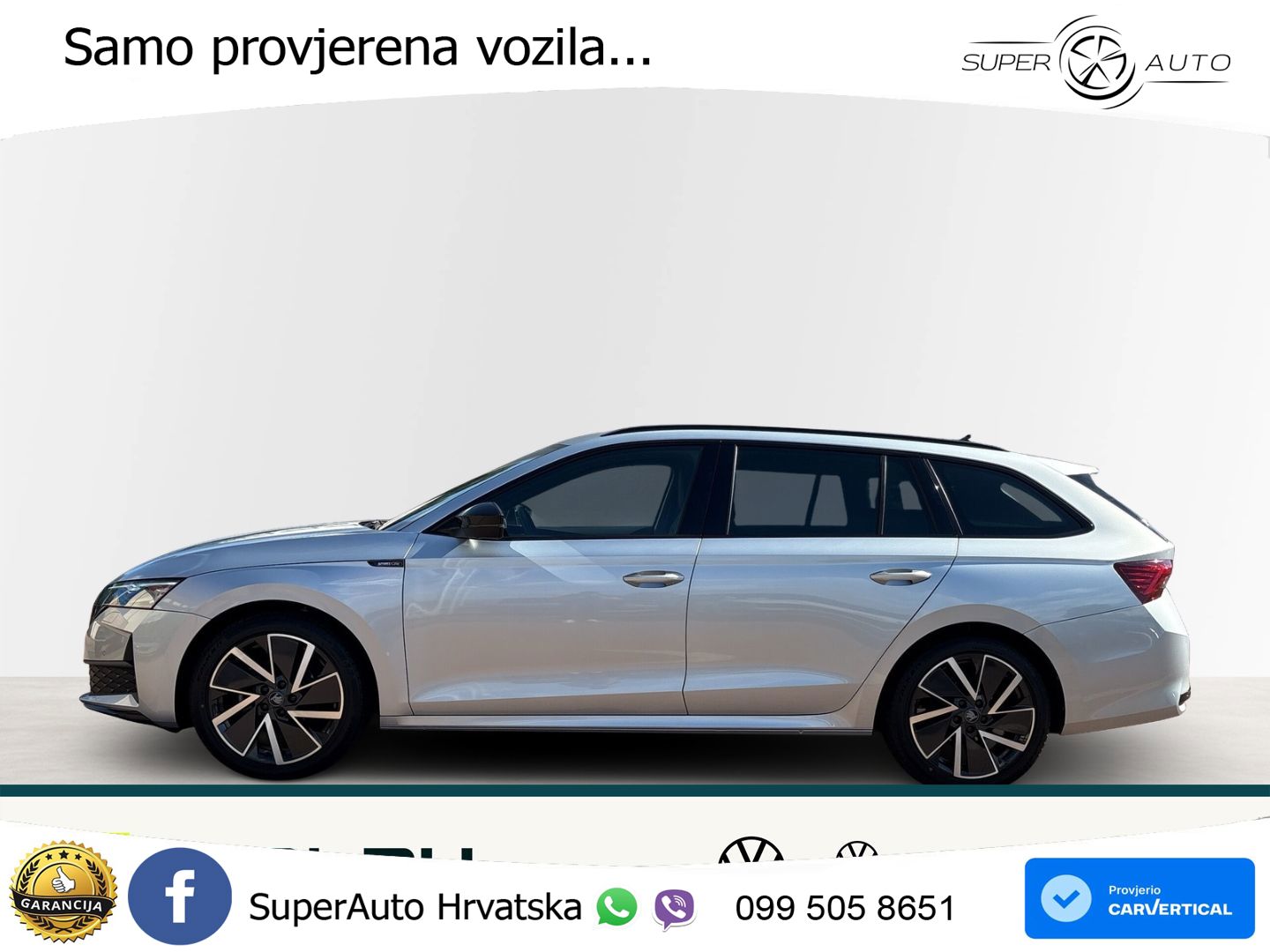 Škoda Octavia Combi 2.0 TDI (150 KS) DSG SportLine LED+GR SJED+ACC