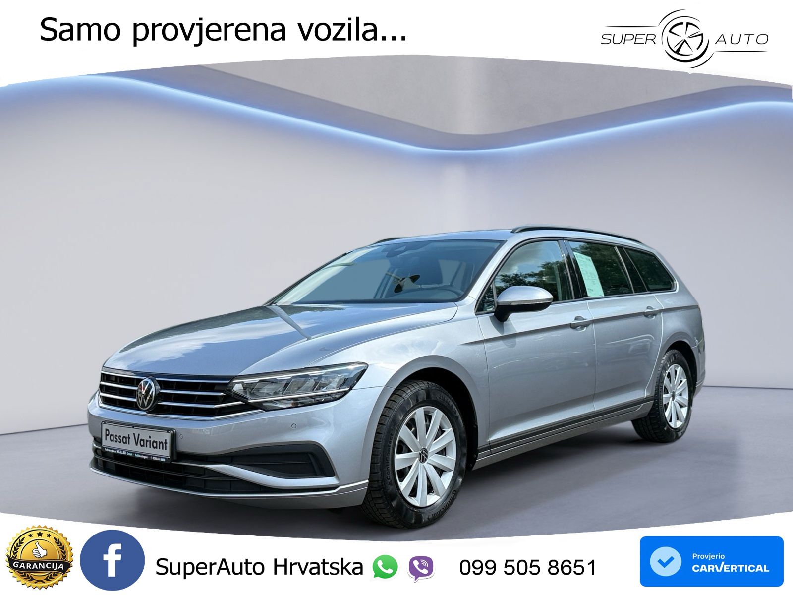 Volkswagen Passat Variant 1.5 TSI (150 KS) ACT LED+GR SJED+ACC