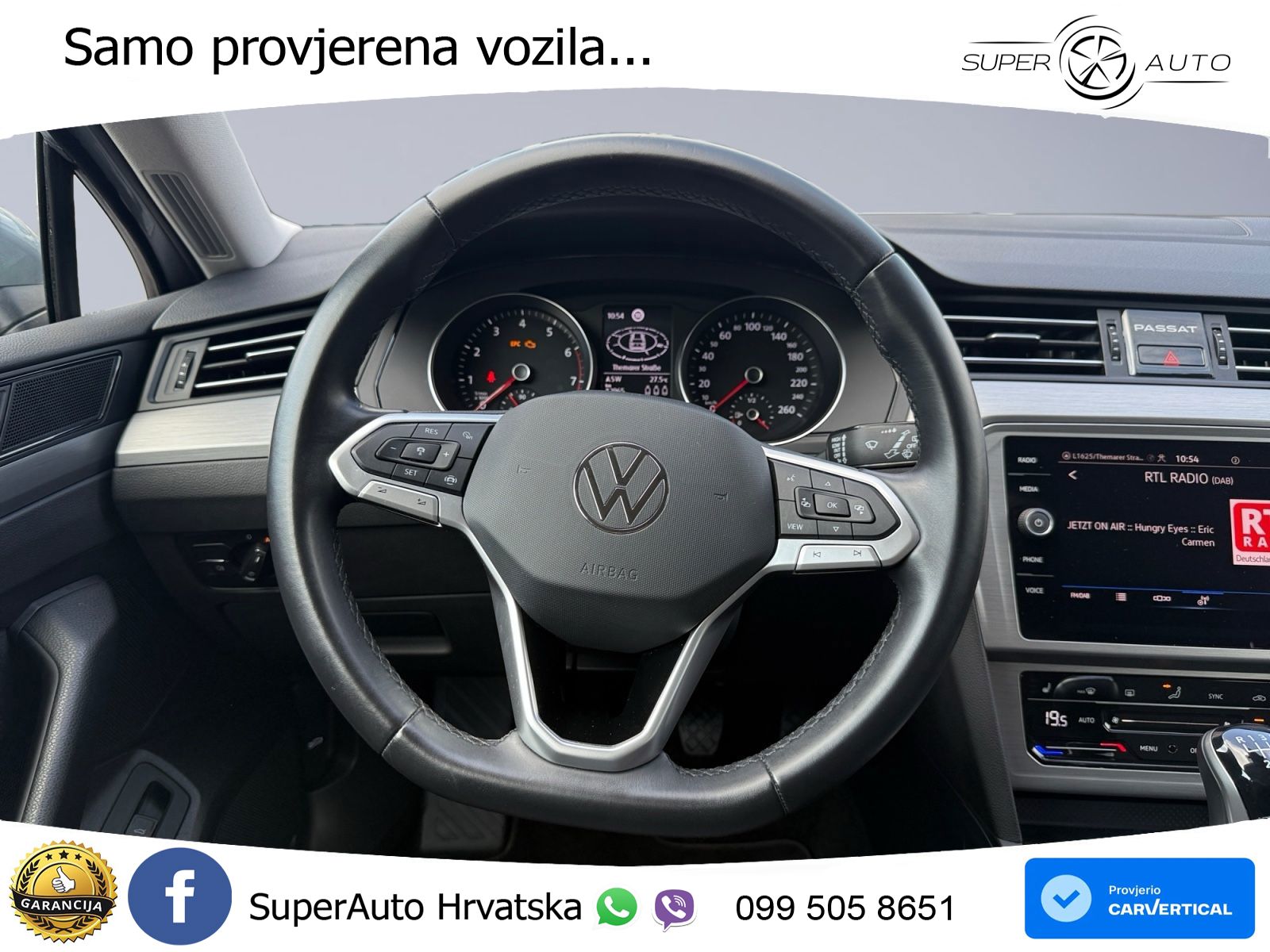 Volkswagen Passat Variant 1.5 TSI (150 KS) ACT LED+GR SJED+ACC
