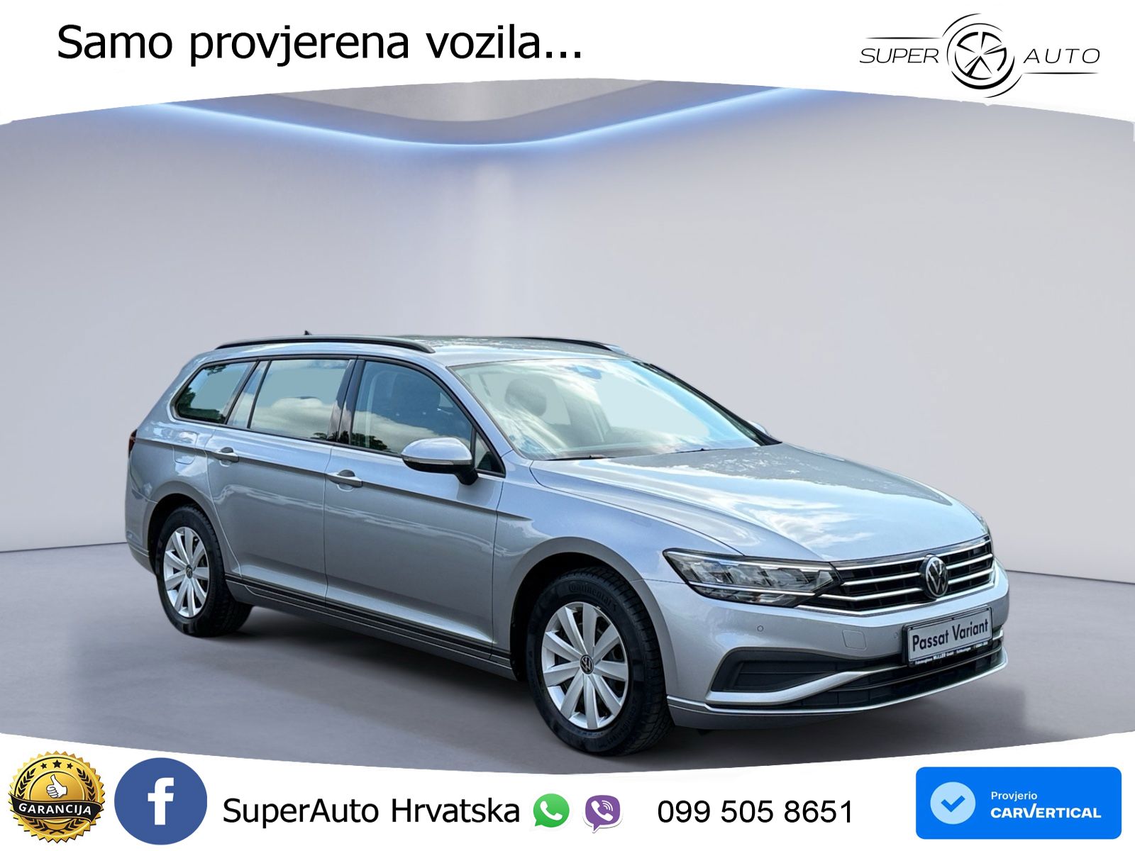 Volkswagen Passat Variant 1.5 TSI (150 KS) ACT LED+GR SJED+ACC