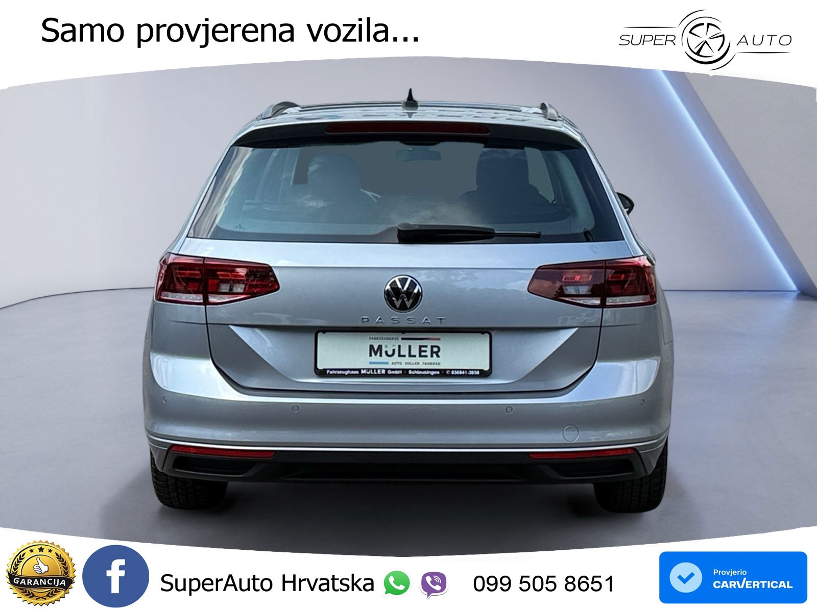 Volkswagen Passat Variant 1.5 TSI (150 KS) ACT LED+GR SJED+ACC