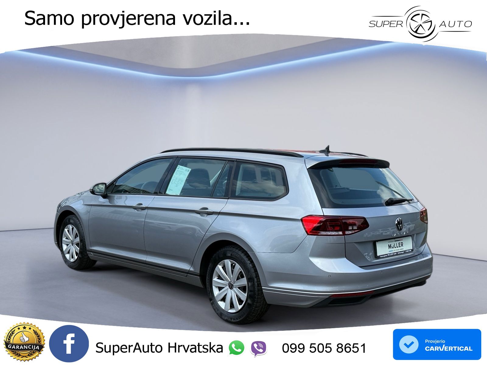 Volkswagen Passat Variant 1.5 TSI (150 KS) ACT LED+GR SJED+ACC
