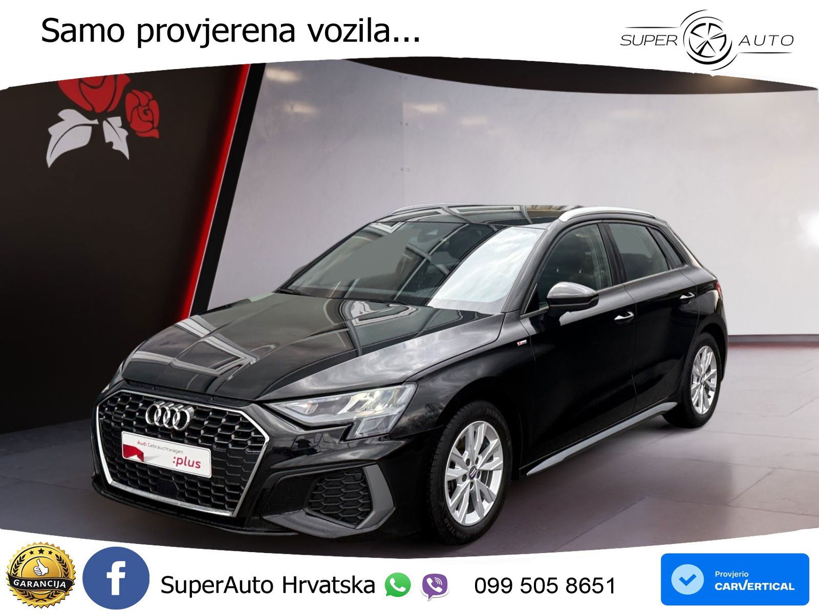 Audi A3 40 TDI (200 KS) quattro S tronic S line