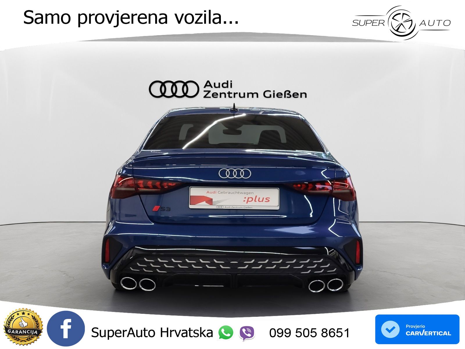 Audi S3 Limuzina 2.0 TFSI (333 KS) quattro S tronic