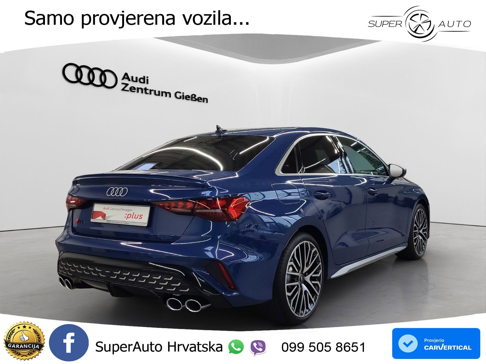 Audi S3 Limuzina 2.0 TFSI (333 KS) quattro S tronic