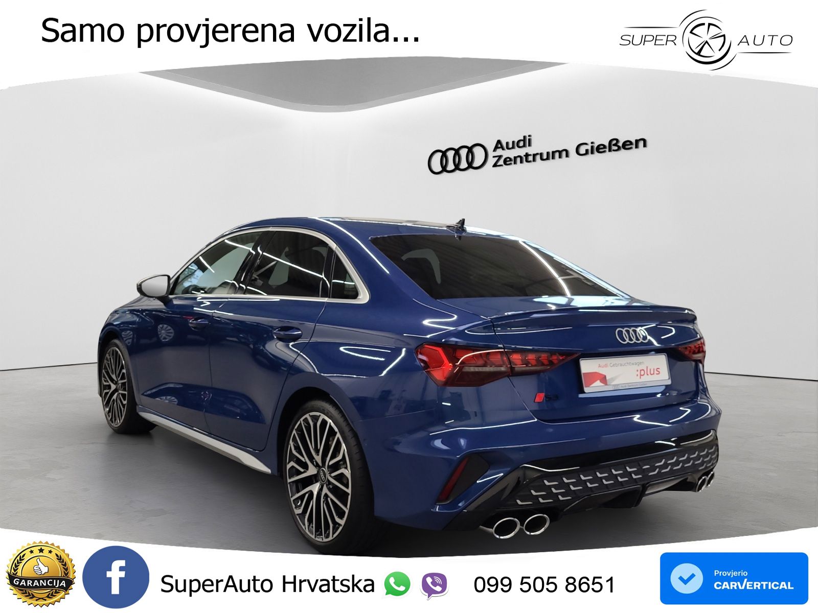 Audi S3 Limuzina 2.0 TFSI (333 KS) quattro S tronic