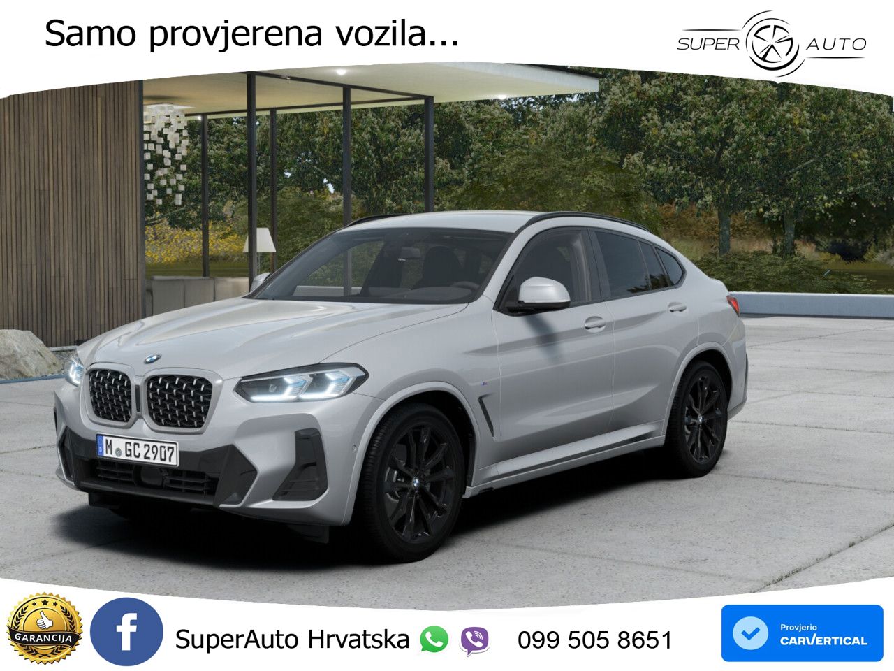 BMW X4 30d (286 KS) xDrive Steptronic M Sport LED+GR SJED+ACC