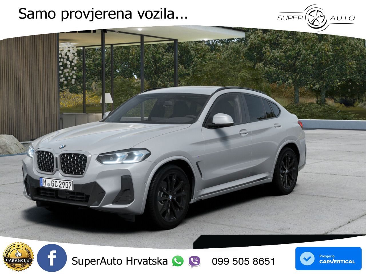 BMW X4 30d (286 KS) xDrive Steptronic M Sport LED+GR SJED+ACC