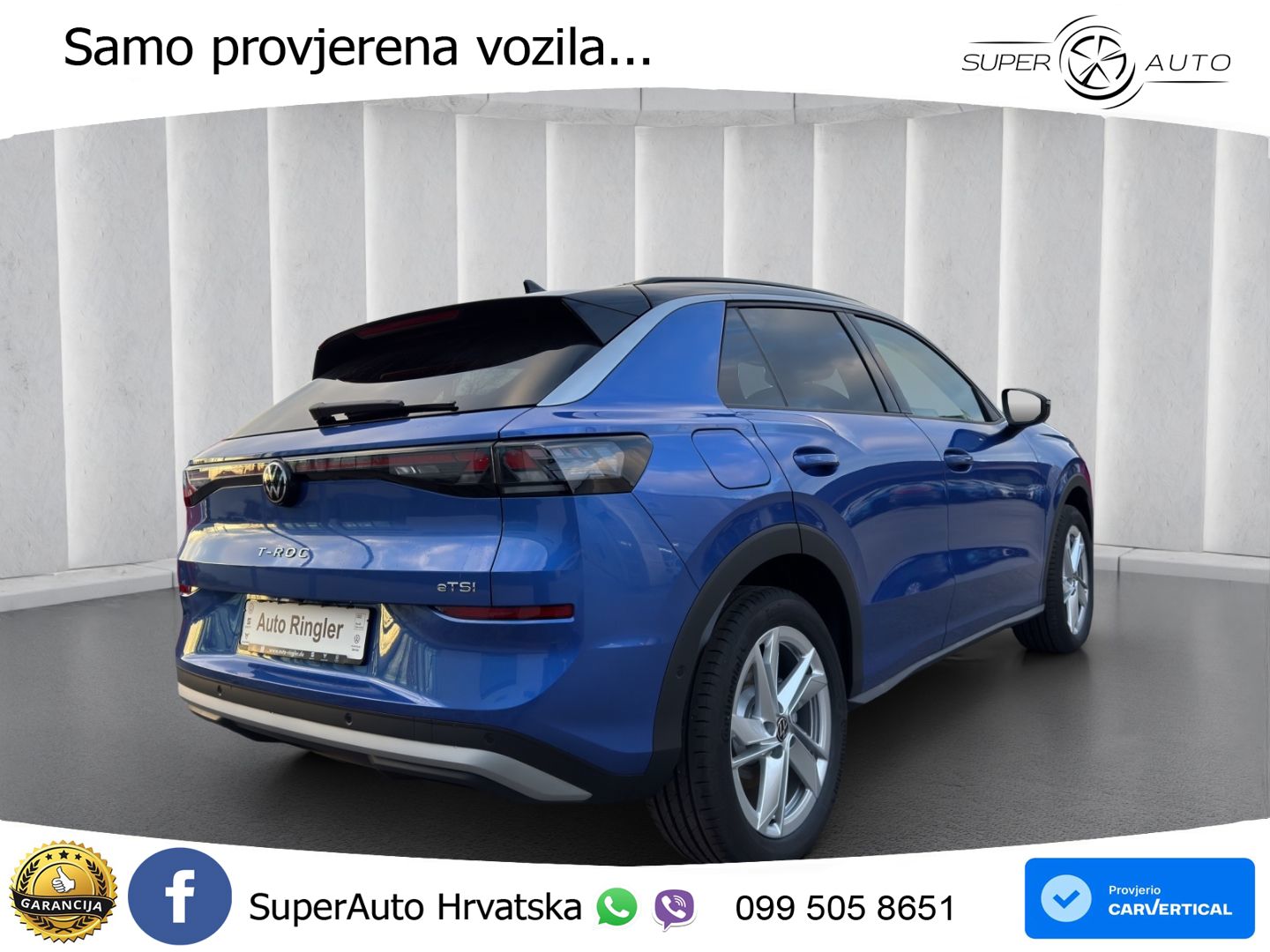 Volkswagen T-Roc II 1.5 eTSI (150 KS)  DSG LED+GR SJED+ACC